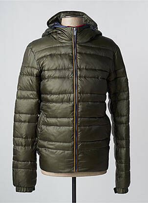 Pūkinė striukė kišenės su gobtuvu žalias SCOTCH & SODA vyras