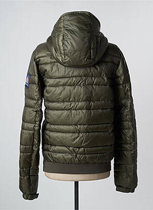 Pūkinė striukė kišenės su gobtuvu žalias SCOTCH & SODA vyras