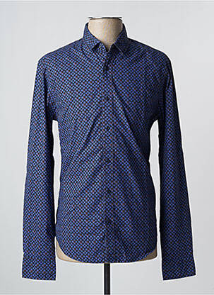 Ilgomis rankovėmis marškinys ilgos rankovės mėlyna SCOTCH & SODA vyras