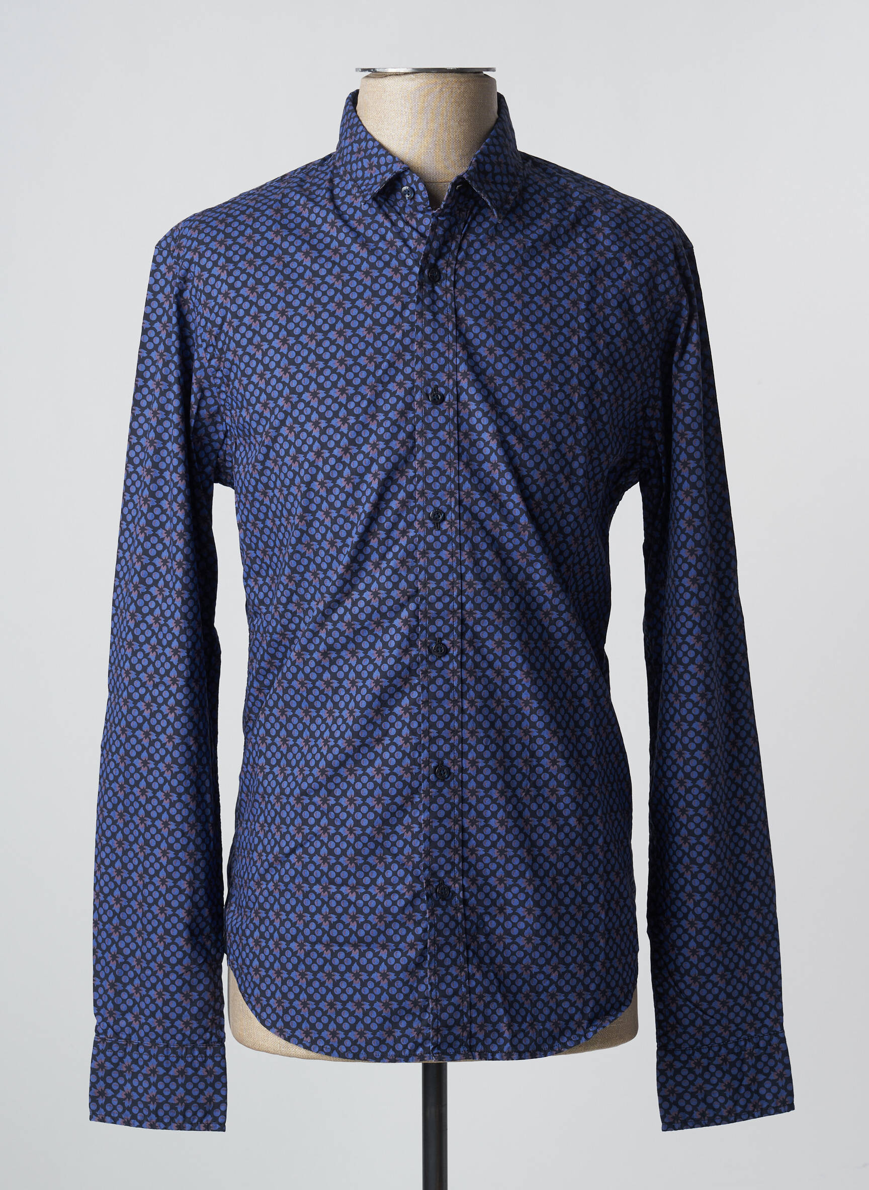 Ilgomis rankovėmis marškinys ilgos rankovės mėlyna SCOTCH & SODA vyras