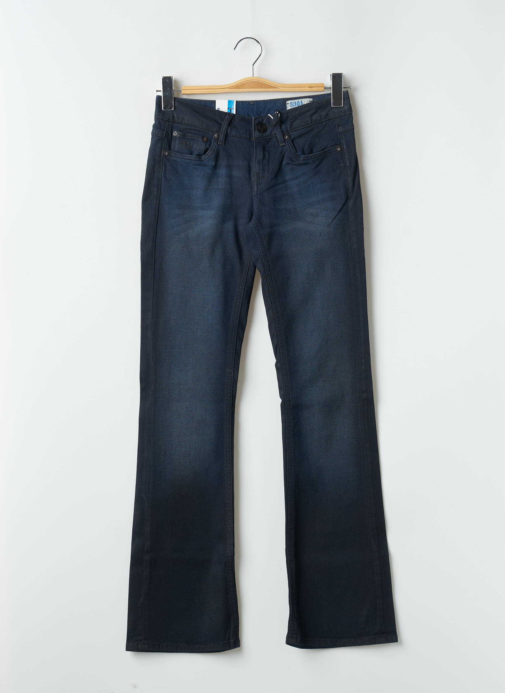 Bootcut džinsai tamprumas maža dydžio mėlyna G STAR moteris