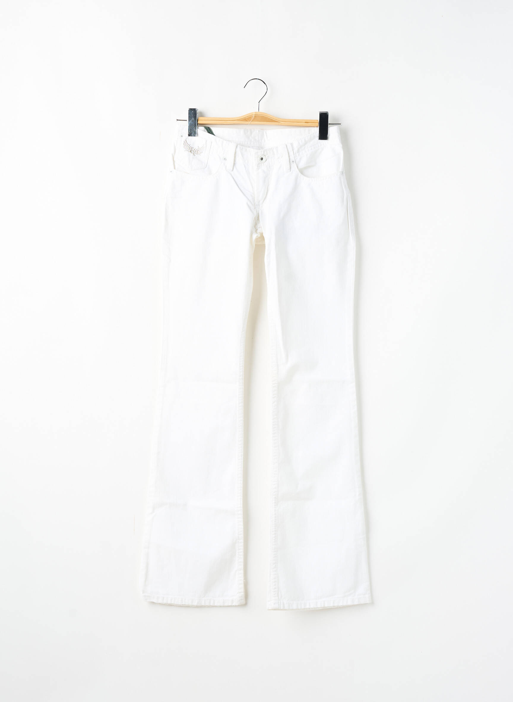 Bootcut džinsai kišenės maža dydžio baltas KAPORAL moteris
