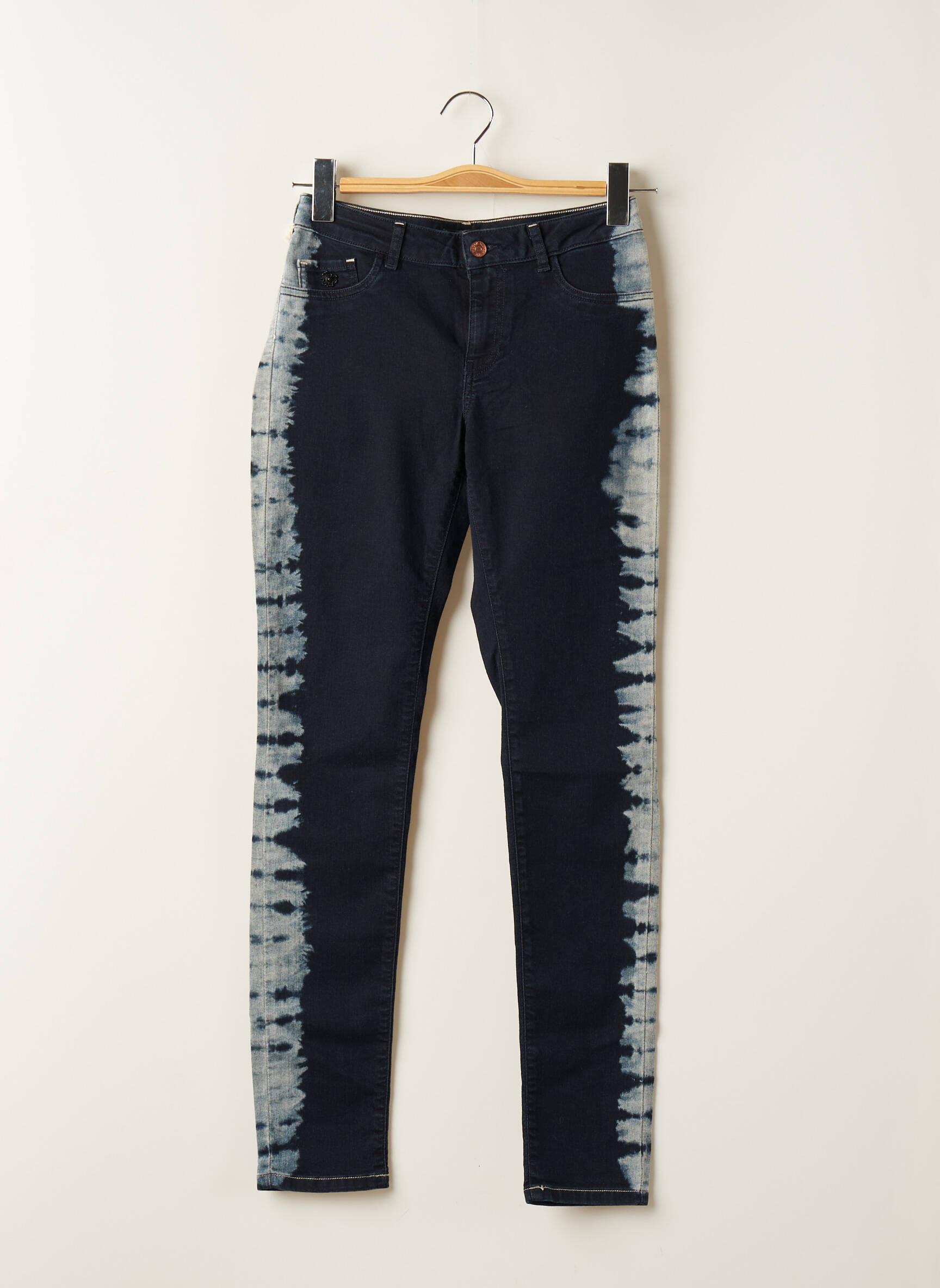 Lieknos džinsai maža dydžio maža dydžio mėlyna MAISON SCOTCH moteris