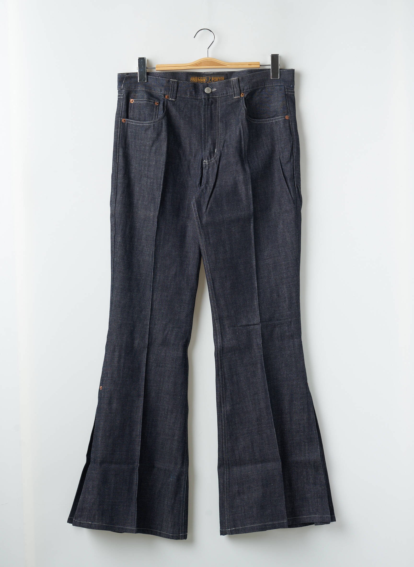 Bootcut džinsai kišenės mėlyna FREEMAN T.PORTER vyras