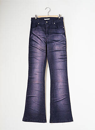 Bootcut džinsai aukšta talija aukšta talija violetinis SCHOOL RAG moteris