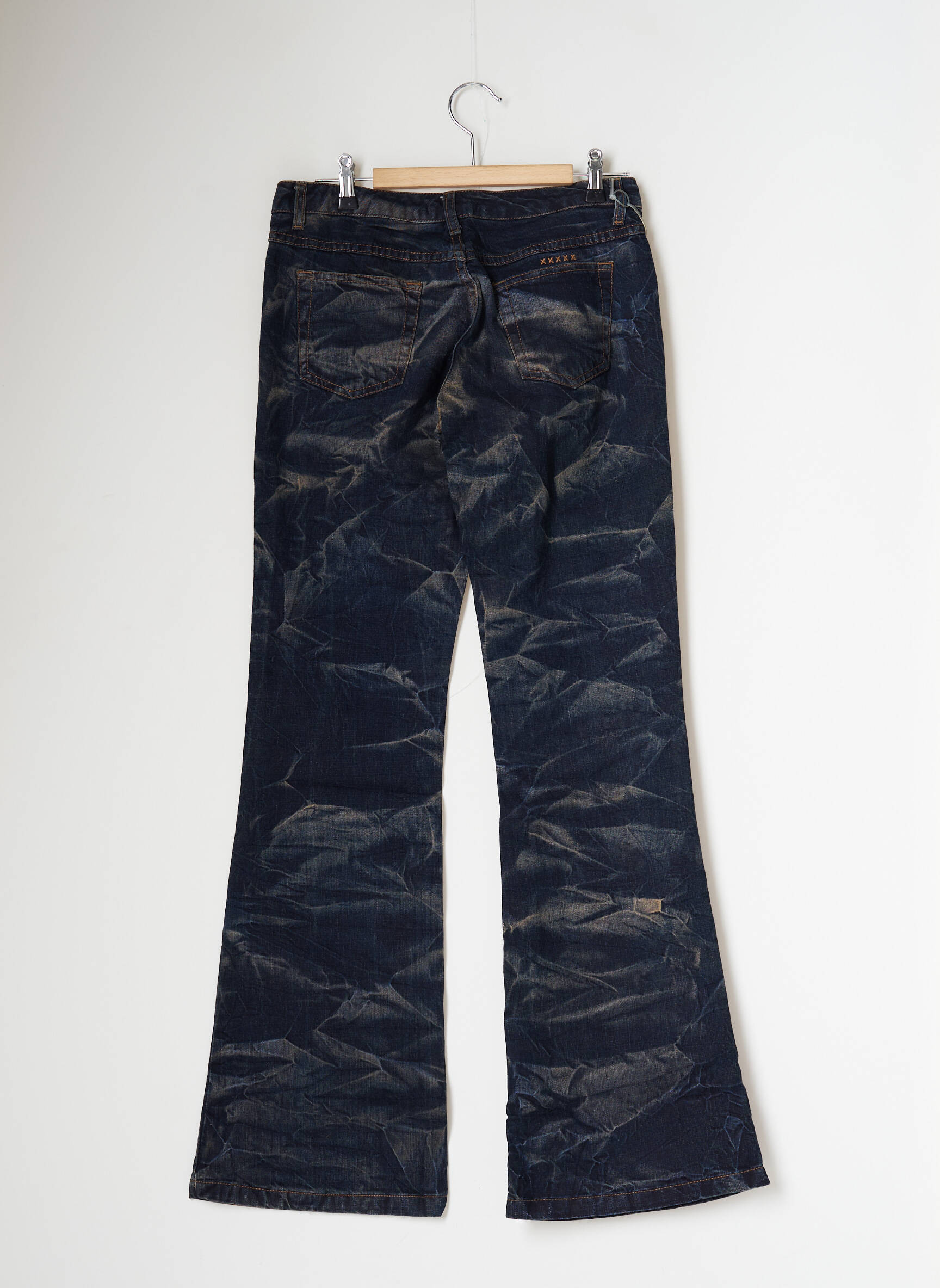 Bootcut džinsai tamprumas maža dydžio mėlyna SCHOOL RAG moteris