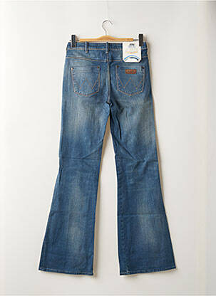 Bootcut džinsai tamprumas maža dydžio mėlyna WRANGLER moteris