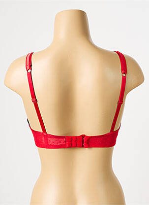 Liemenėlė push-up liemenėlė su aukštu palaikymu push-up liemenėlė su aukštu palaikymu raudona PASSIONATA moteris