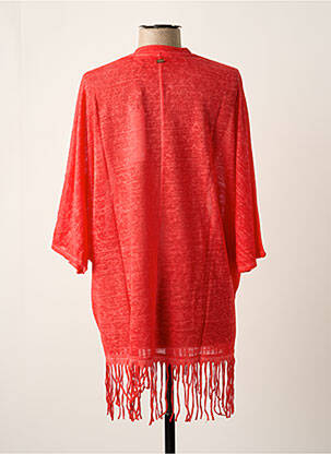 Kimono striukė fringe apdaila raudona O'N, moteris