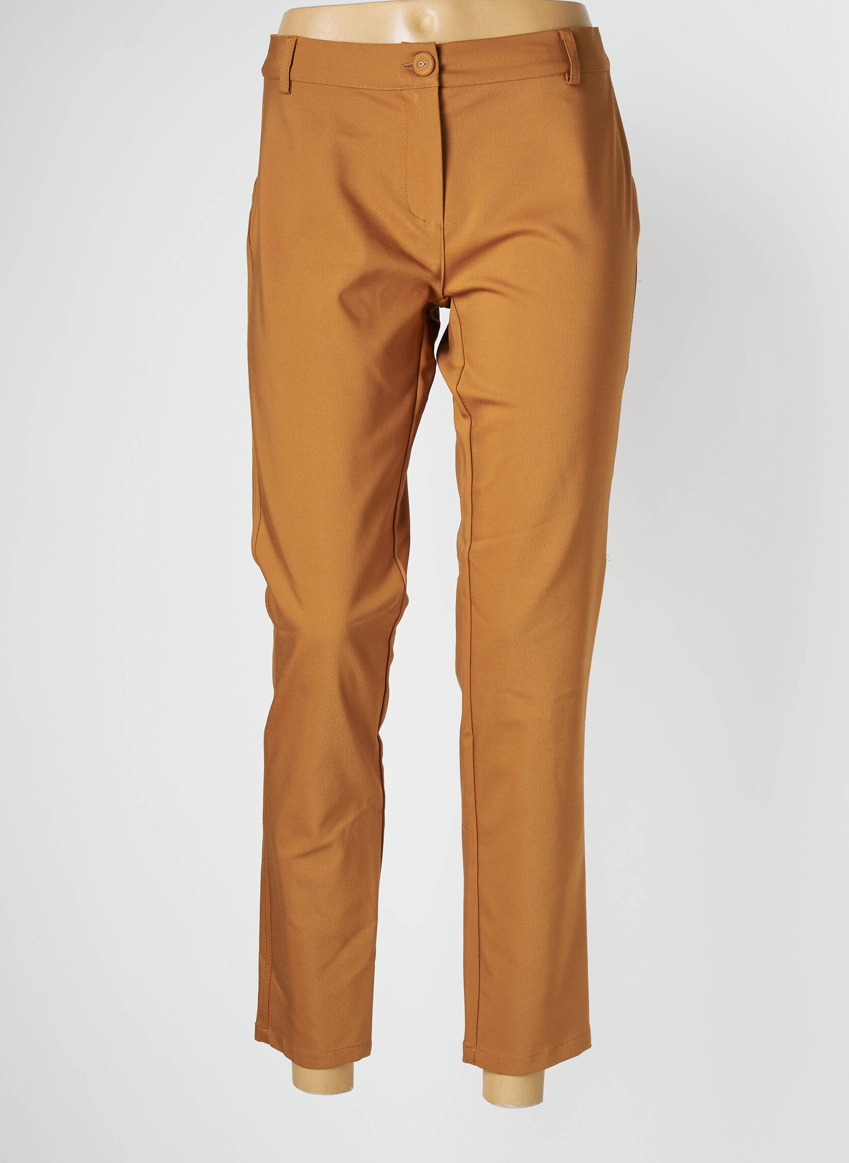 7/8 kelnės chino kirpimas normala dydis rudas SEE THE MOON moteris