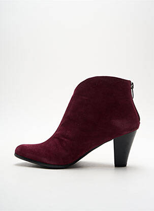 Batai/botai kulnas nuo 7 iki 9 cm violetinis KARSTON moteris