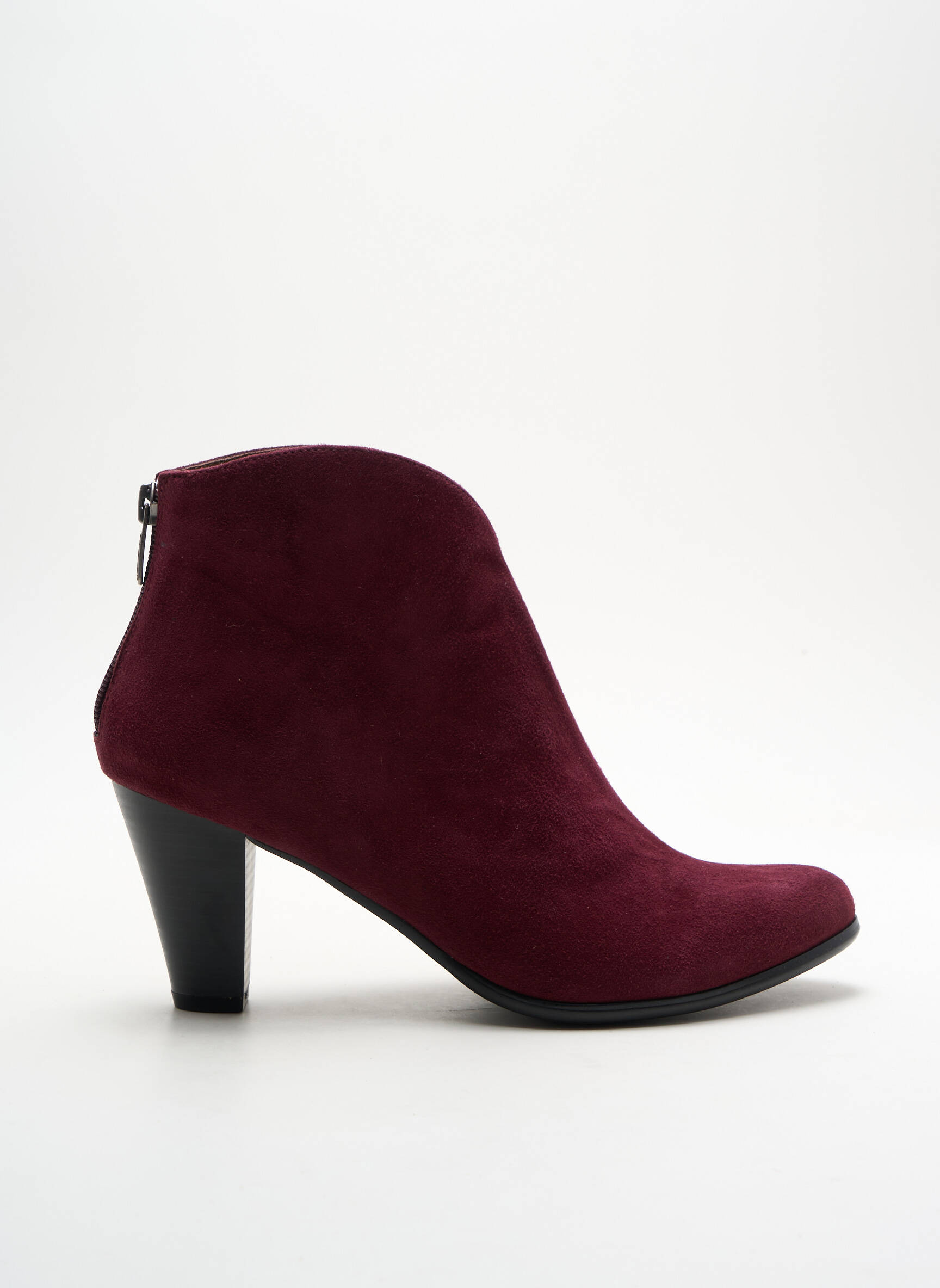 Batai/botai kulnas nuo 7 iki 9 cm violetinis KARSTON moteris