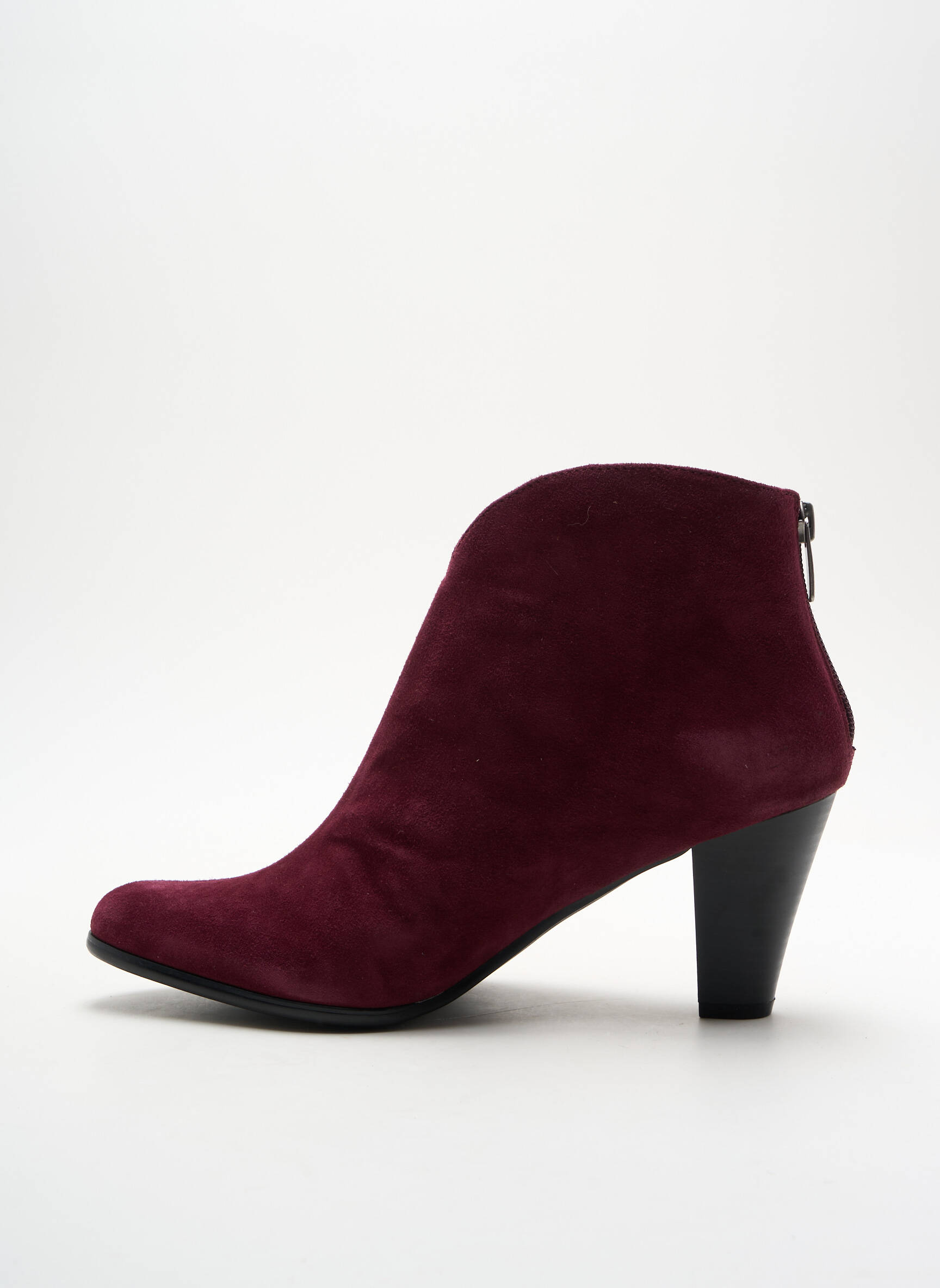 Batai/botai kulnas nuo 7 iki 9 cm violetinis KARSTON moteris