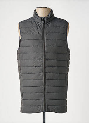 Pūkinė striukė kišenės be gobtuvų pilka JACK & JONES vyras