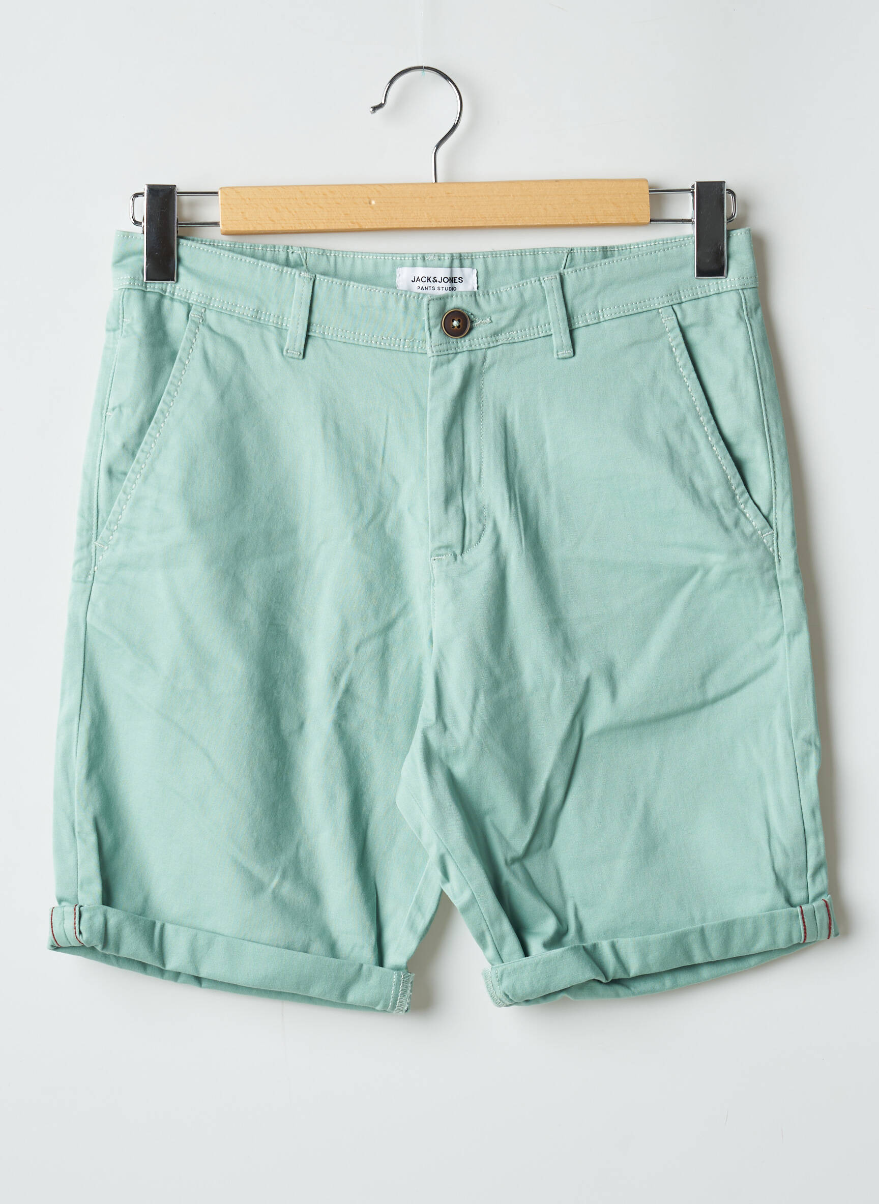 Bermudas tamprumas normala dydis žalias JACK & JONES vyras