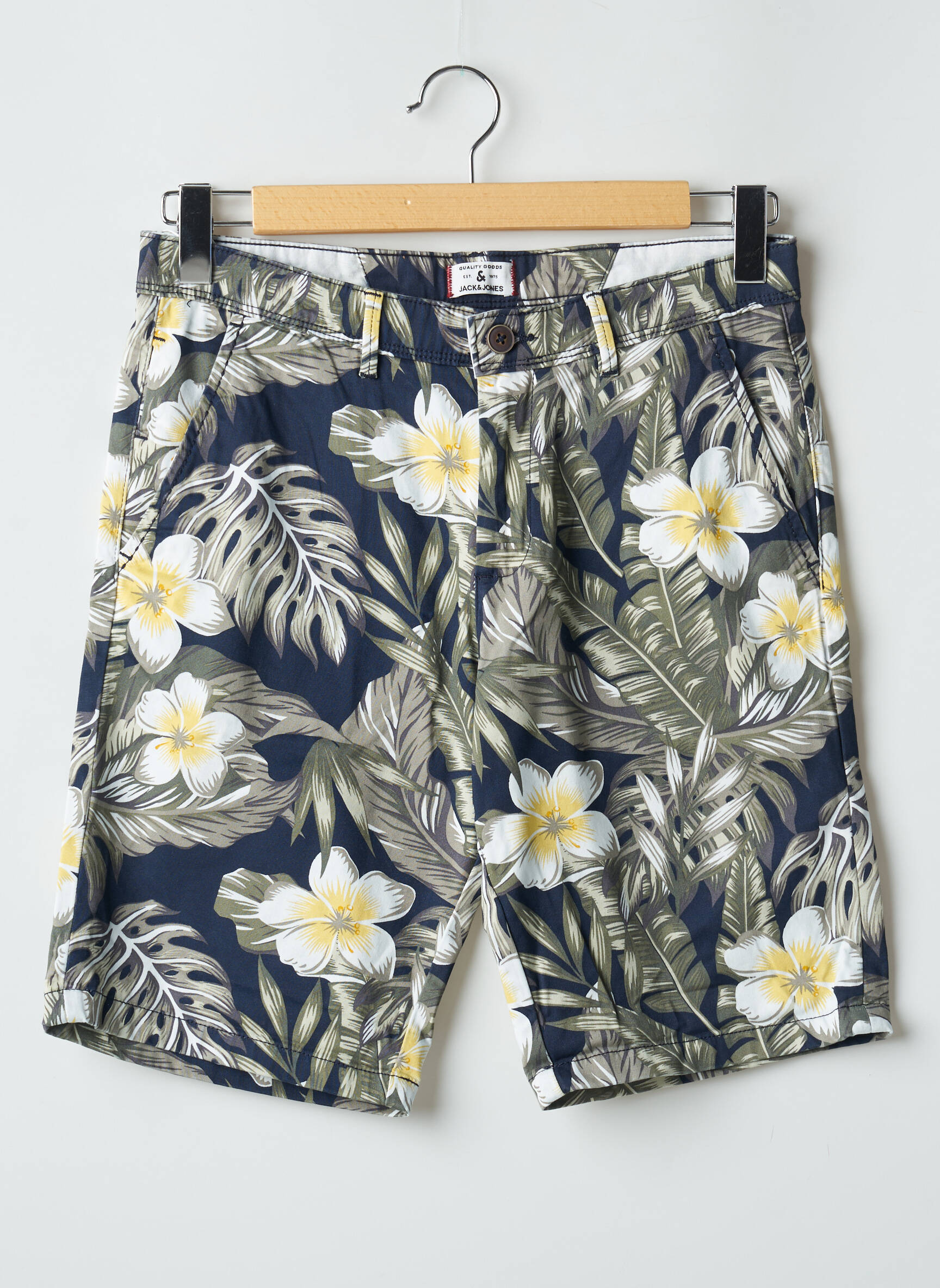 Bermudas tamprumas normala dydis mėlyna JACK & JONES vyras
