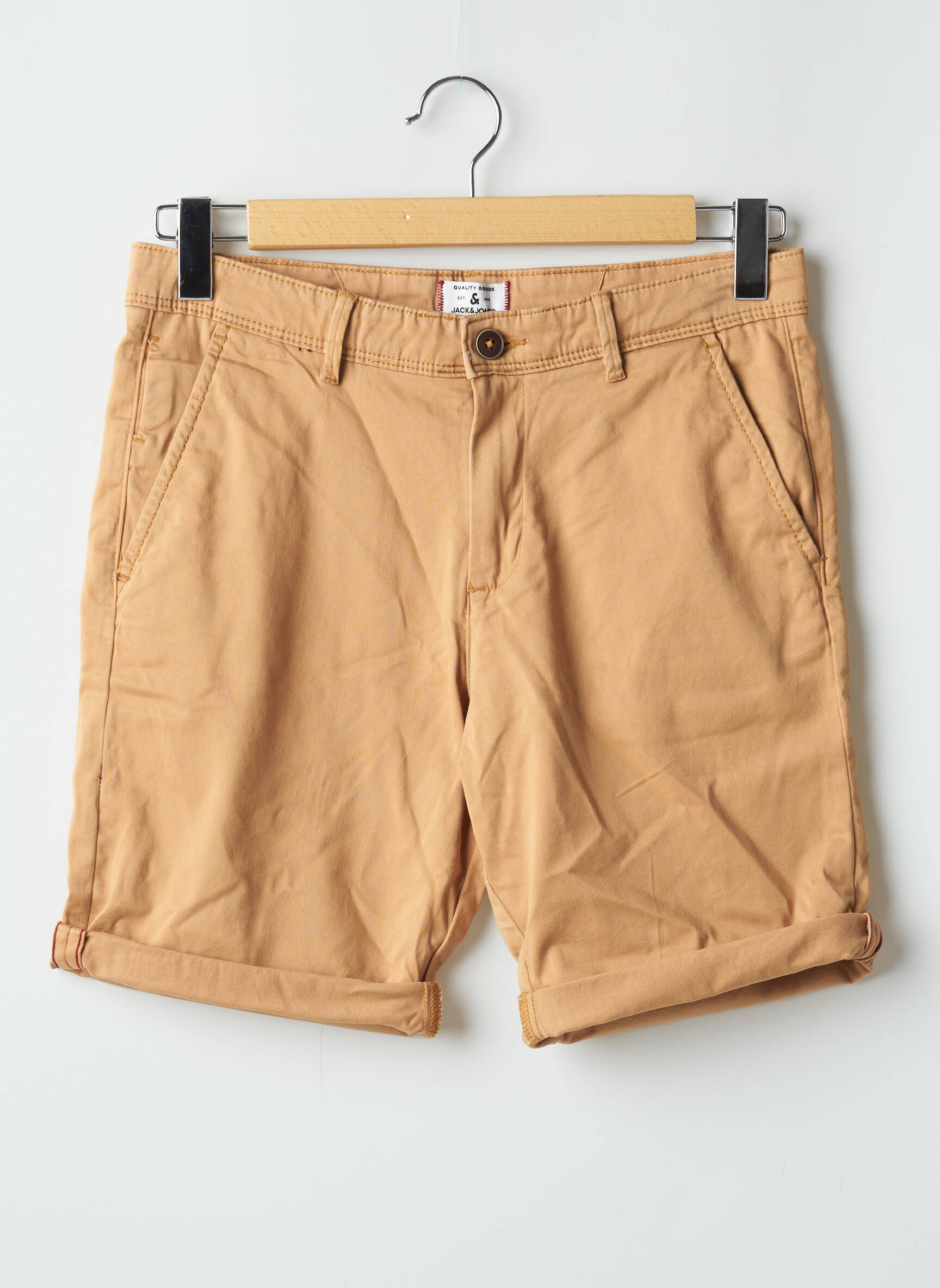 Bermudas tamprumas normala dydis bežinis JACK & JONES vyras
