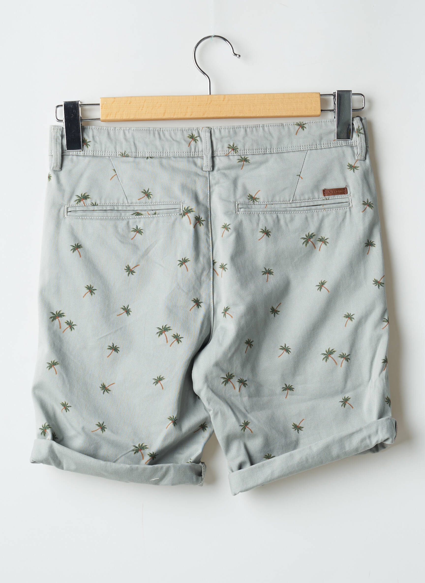 Bermudas tamprumas normala dydis pilka JACK & JONES vyras