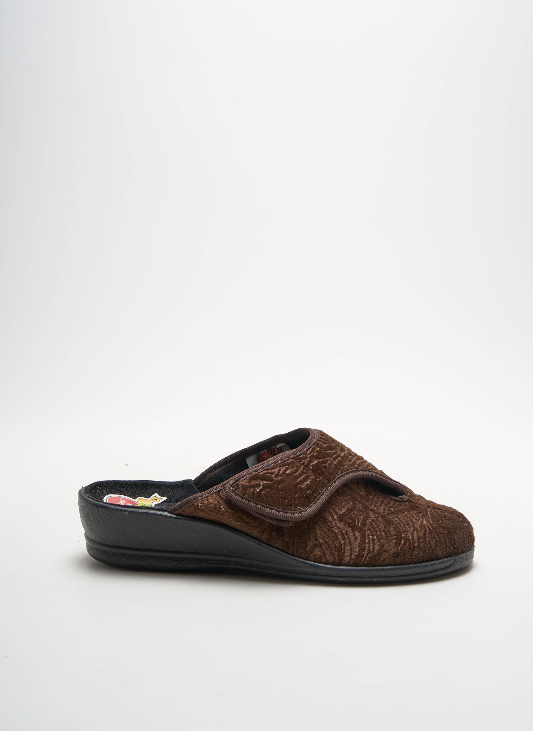 Bateliai/pantofliai pado pėdos arkos kulnas nuo 4 iki 6 cm rudas FLORETT moteris