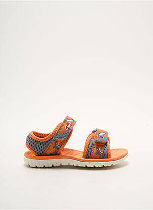 Sandalai/nu pėdos spauda atvira pabaiga oranžinė CLARKS berniukas