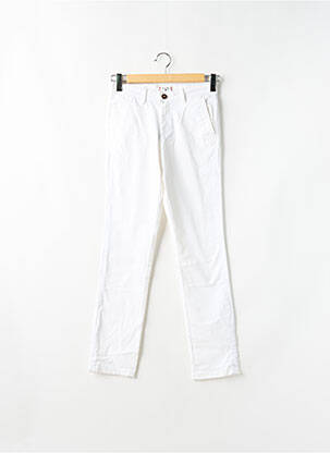 Chino kelnė popelinos audinys, kuris pasižymi lygiu ir tankiu paviršiumi. normala dydis baltas JACK & JONES vyras