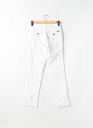 Chino kelnė popelinos audinys, kuris pasižymi lygiu ir tankiu paviršiumi. normala dydis baltas JACK & JONES vyras