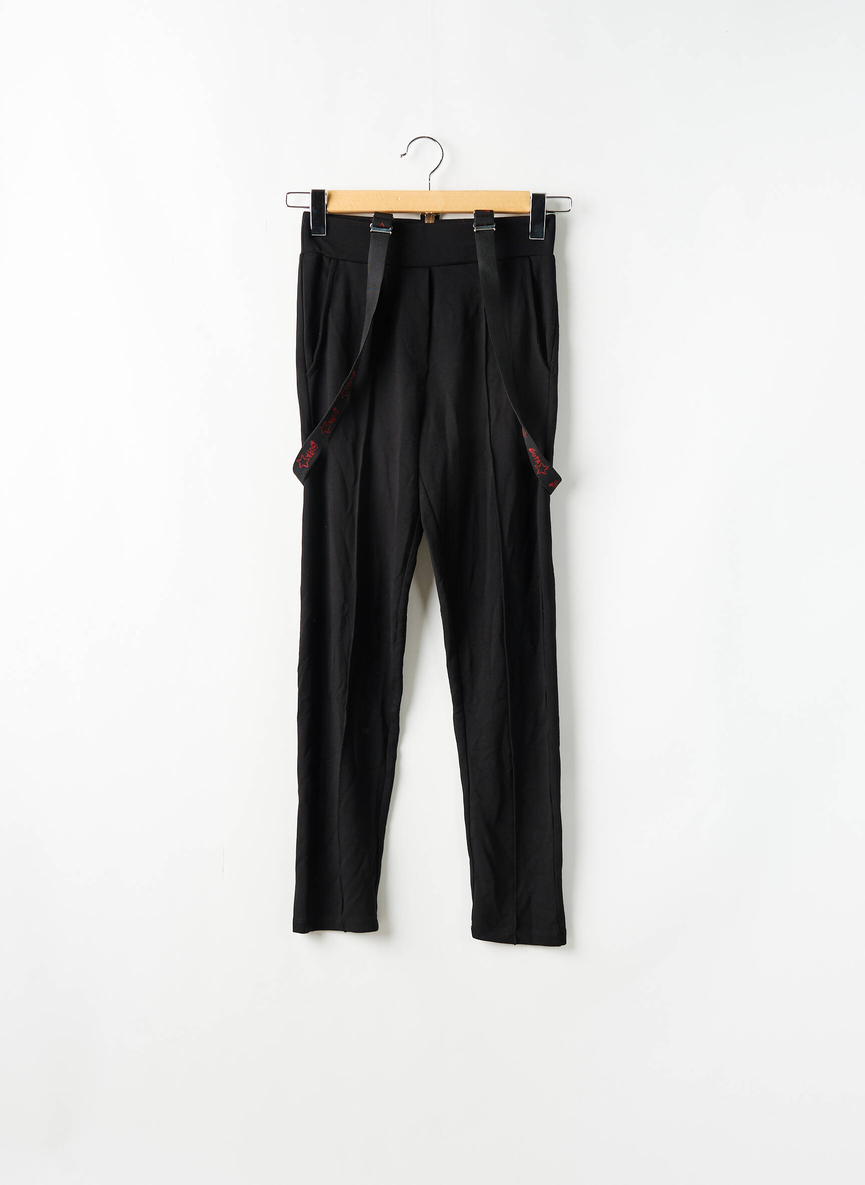 Jegging jersey audinys normala dydis juodas SUPERSTAR moteris
