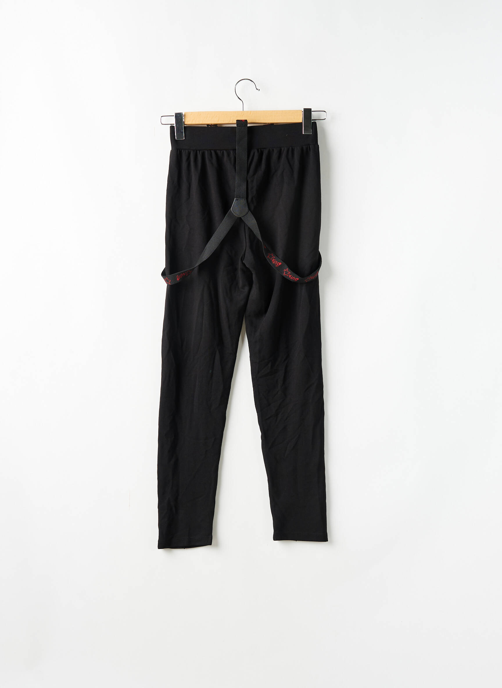 Jegging jersey audinys normala dydis juodas SUPERSTAR moteris