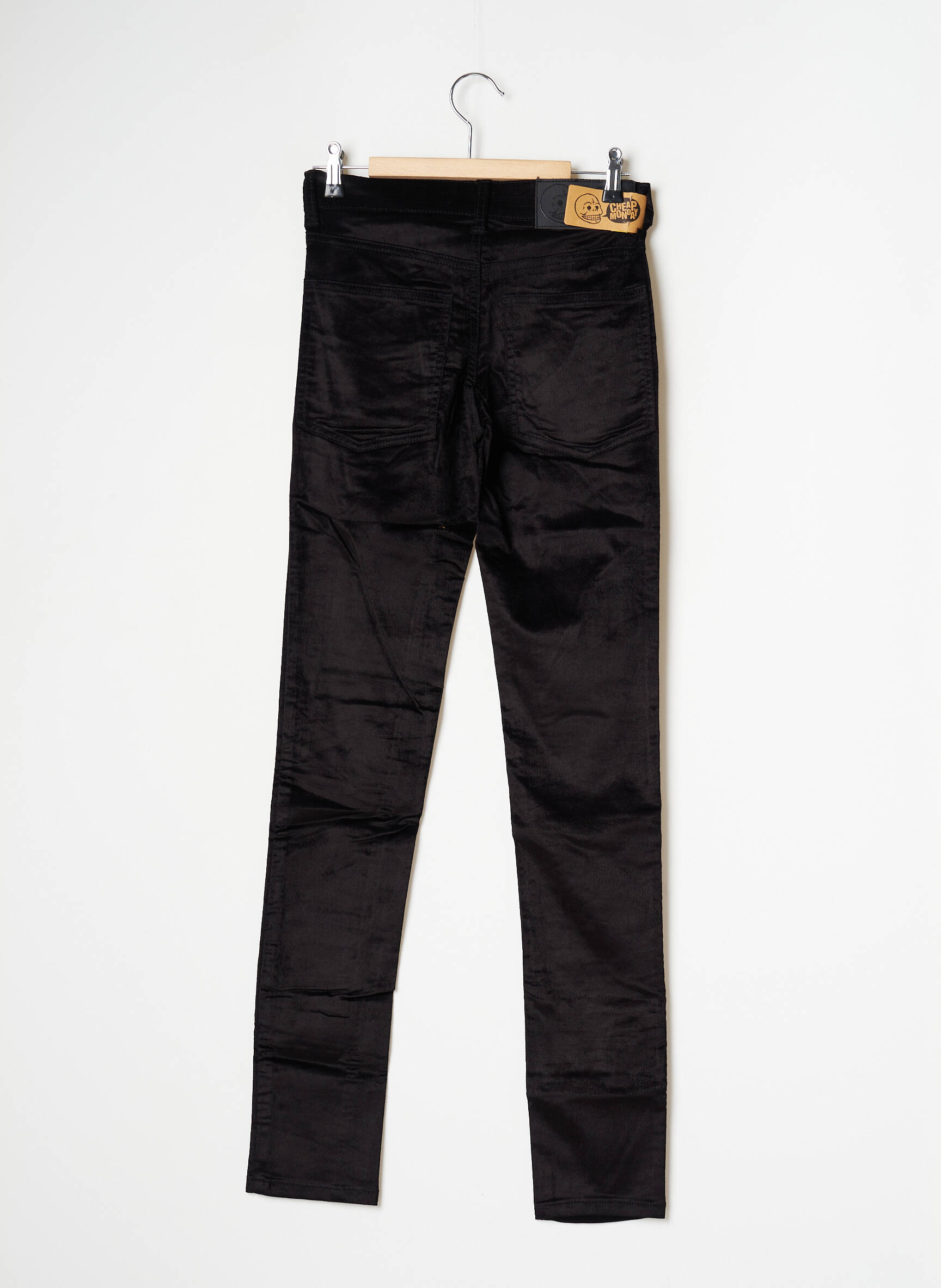 Lieknos kelnės tamprumas normala dydis juodas CHEAP MONDAY moteris