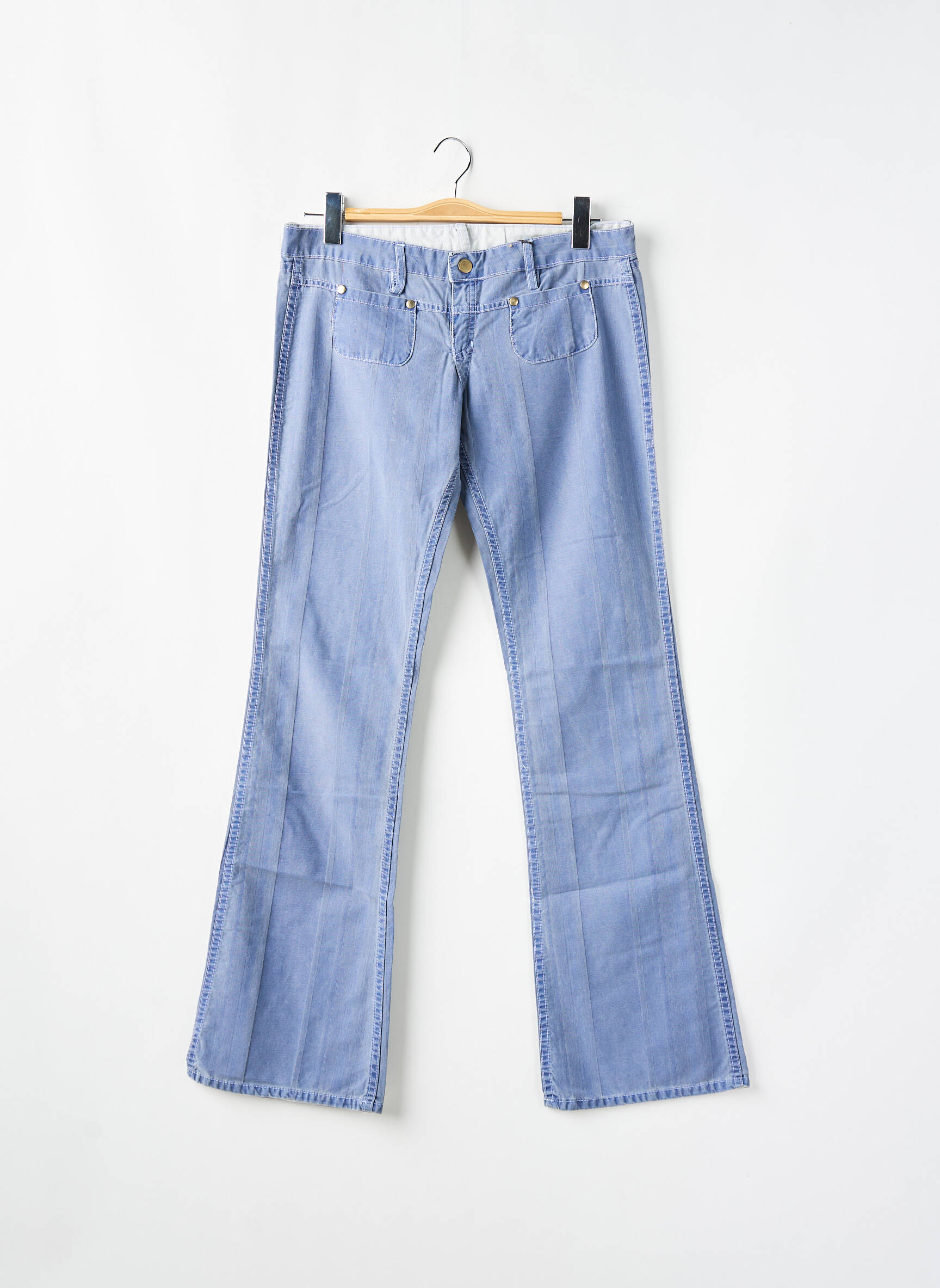 Bootcut džinsai kišenės maža dydžio mėlyna MELTIN'POT moteris