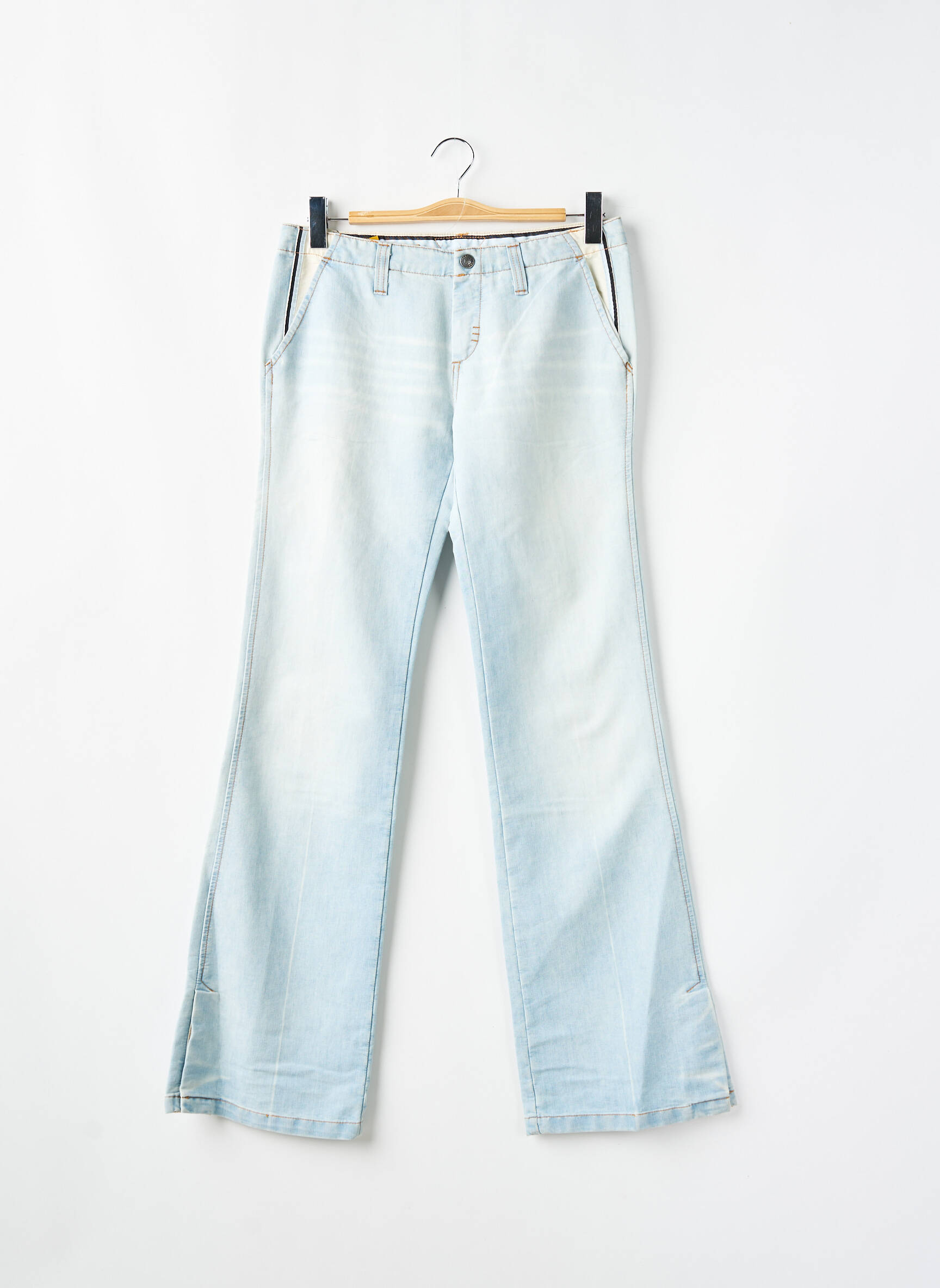 Bootcut džinsai tamprumas maža dydžio mėlyna MELTIN'POT moteris