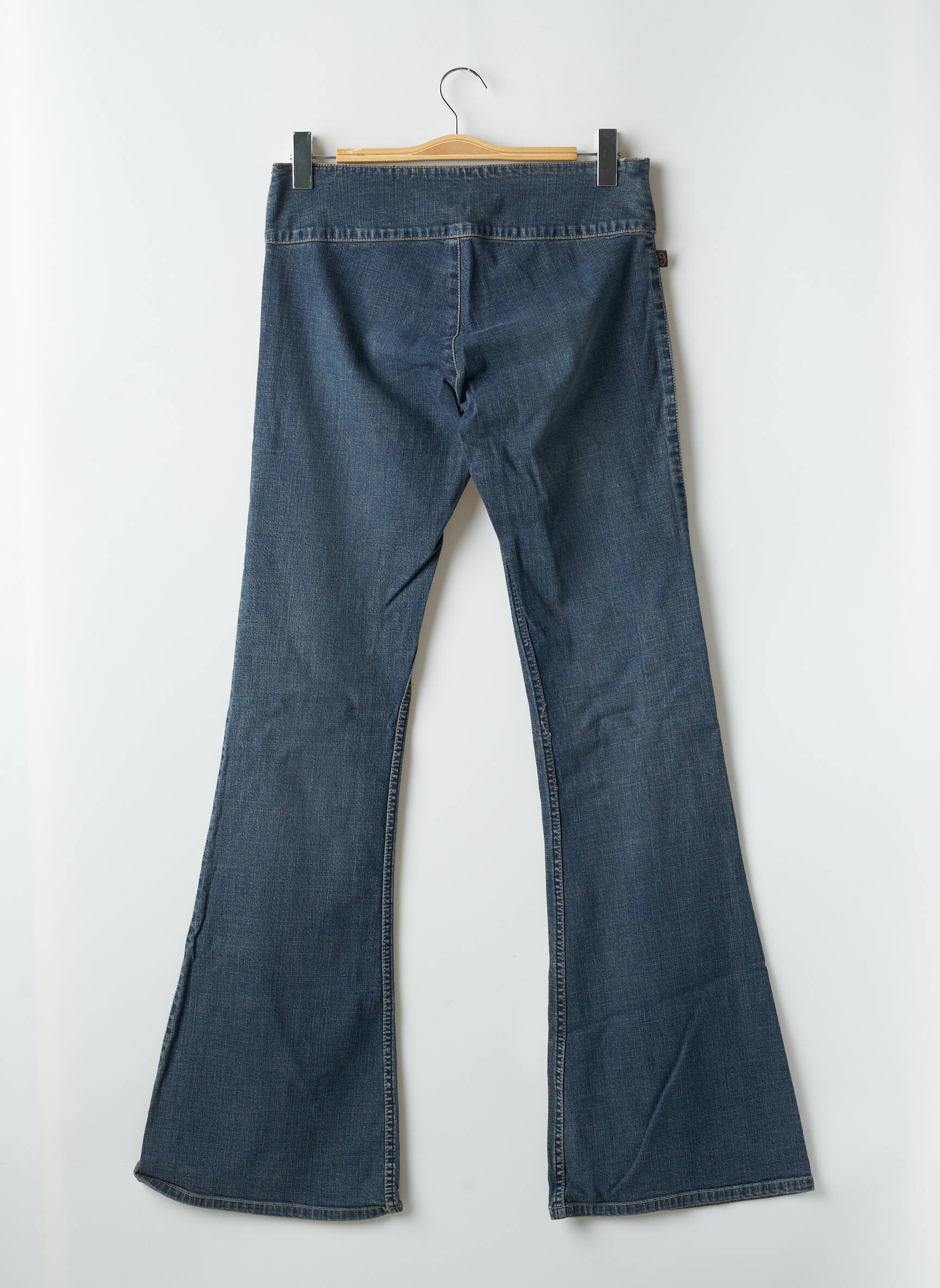 Bootcut džinsai aukšta talija aukšta talija mėlyna FREEMAN T.PORTER moteris