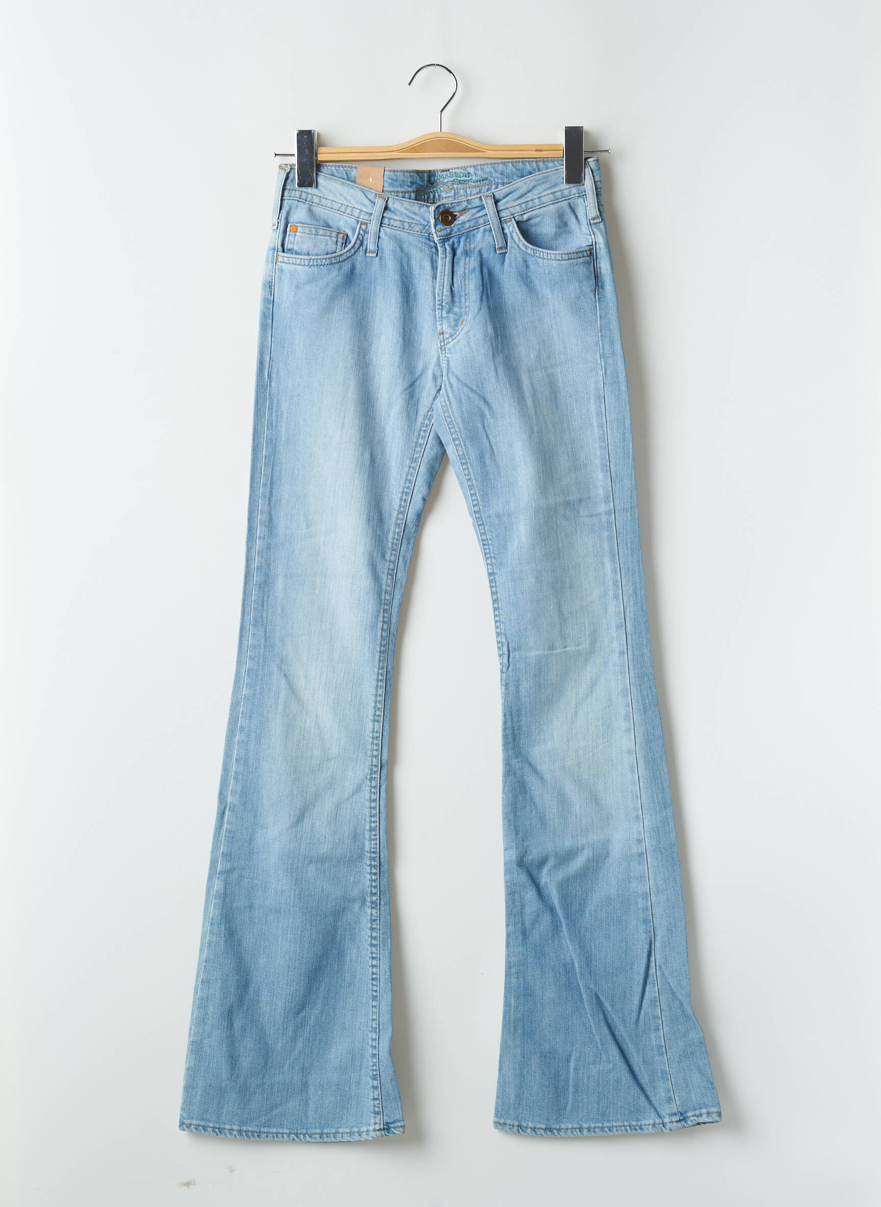 Bootcut džinsai normala dydis normala dydis mėlyna CIMARRON moteris