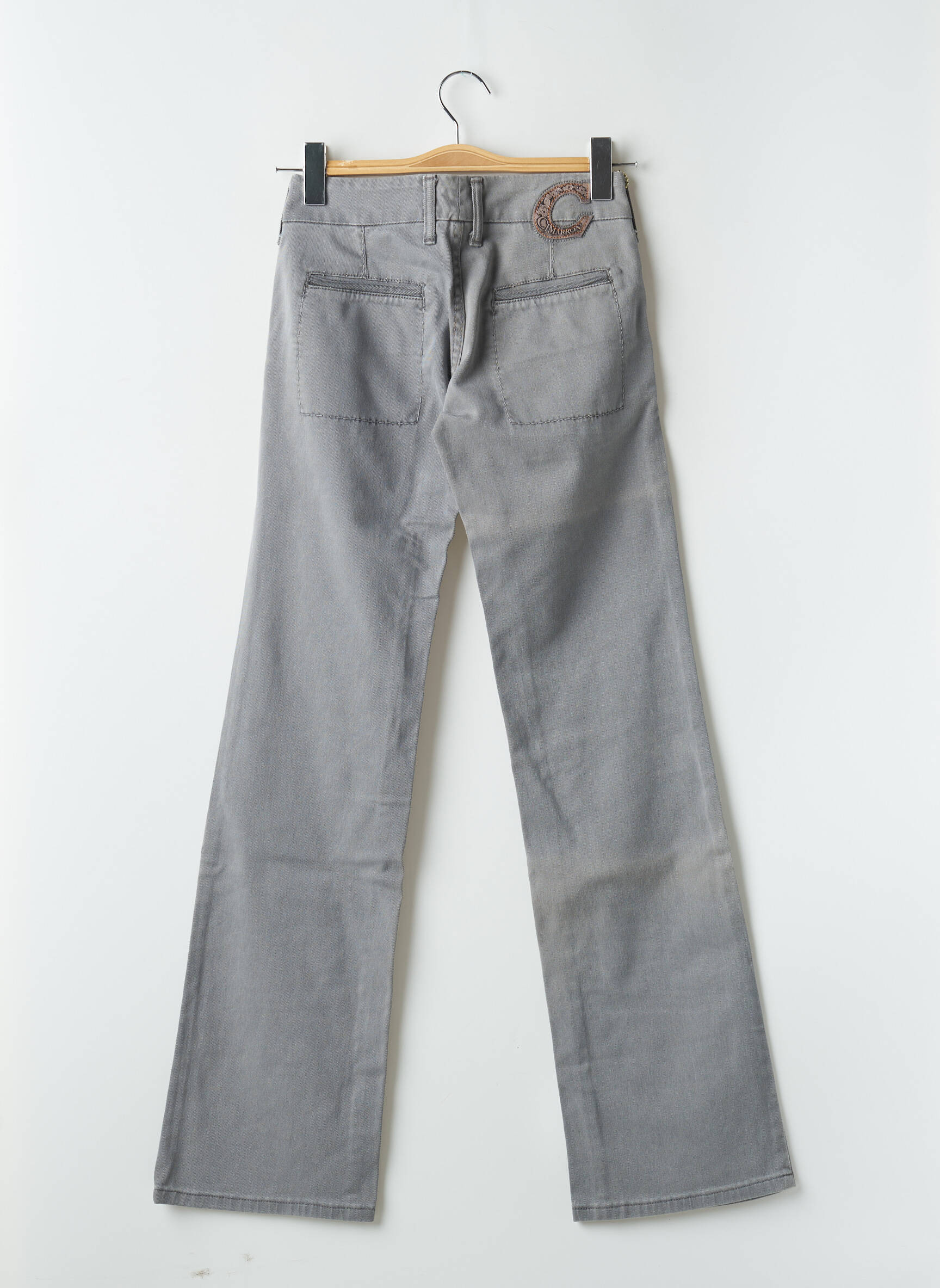 Bootcut džinsai tamprumas maža dydžio pilka CIMARRON moteris