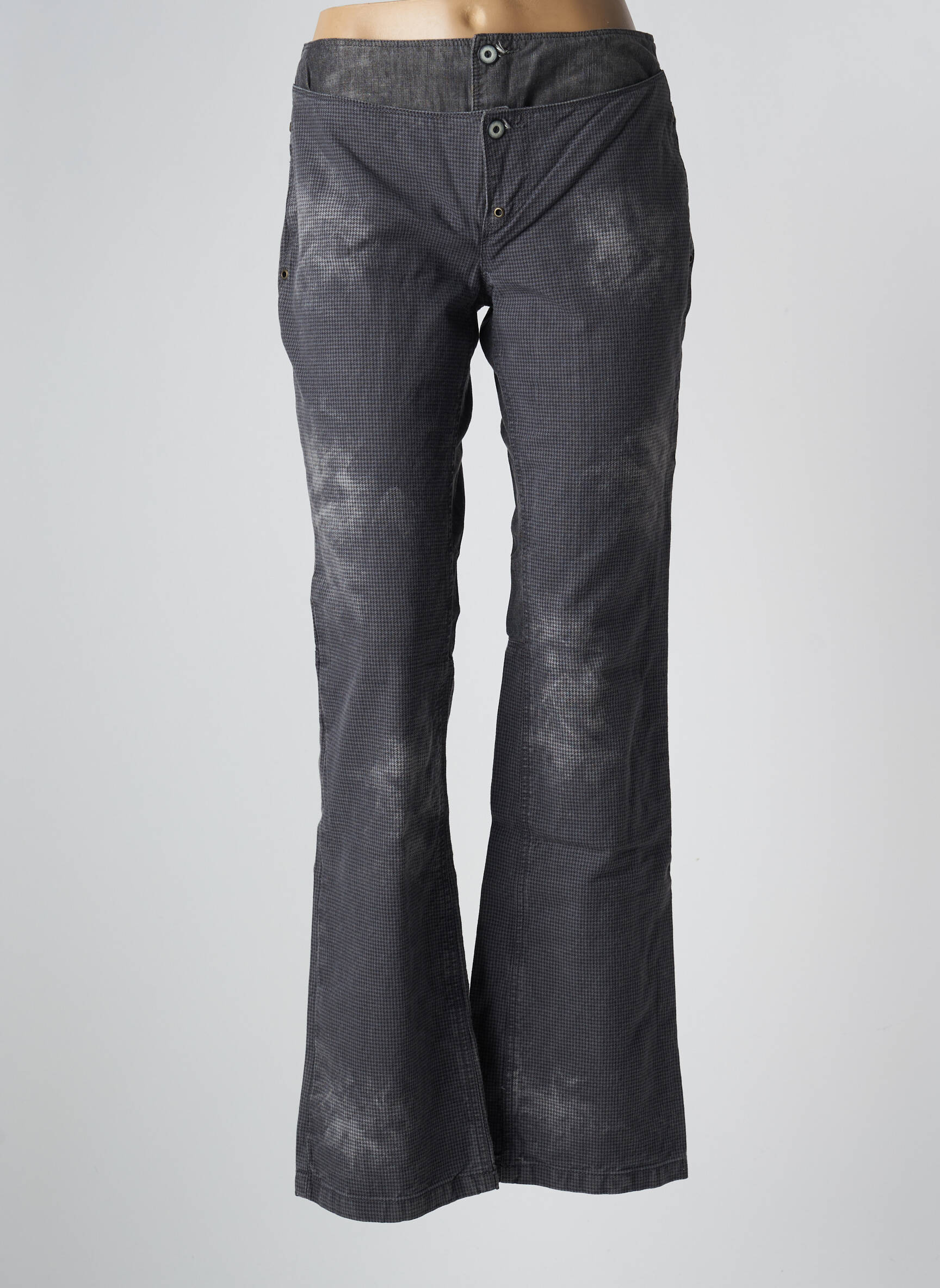 Bootcut džinsai tamprumas maža dydžio pilka SCHOOL RAG moteris