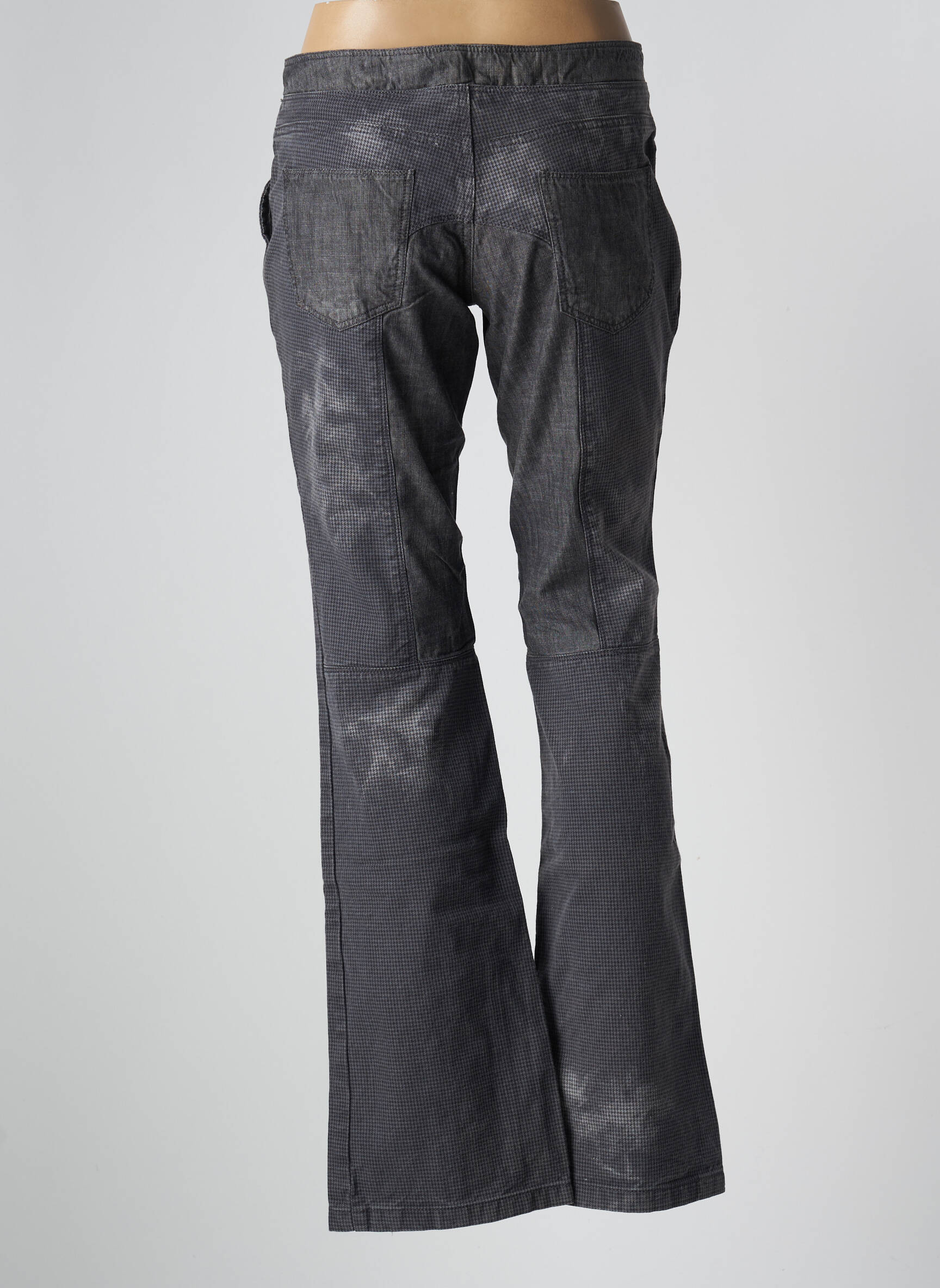 Bootcut džinsai tamprumas maža dydžio pilka SCHOOL RAG moteris