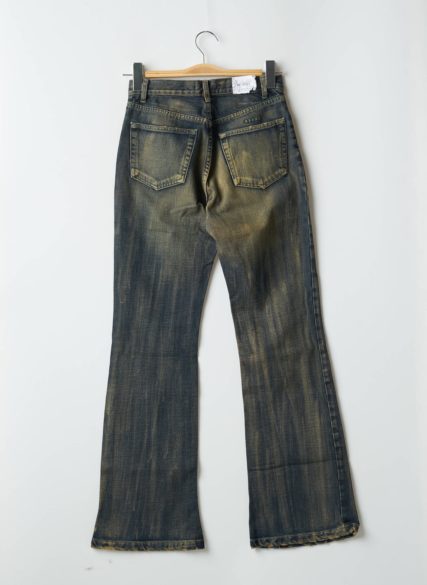 Bootcut džinsai aukšta talija aukšta talija mėlyna SCHOOL RAG moteris