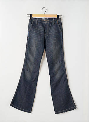 Bootcut džinsai kišenės mėlyna TEDDY SMITH moteris