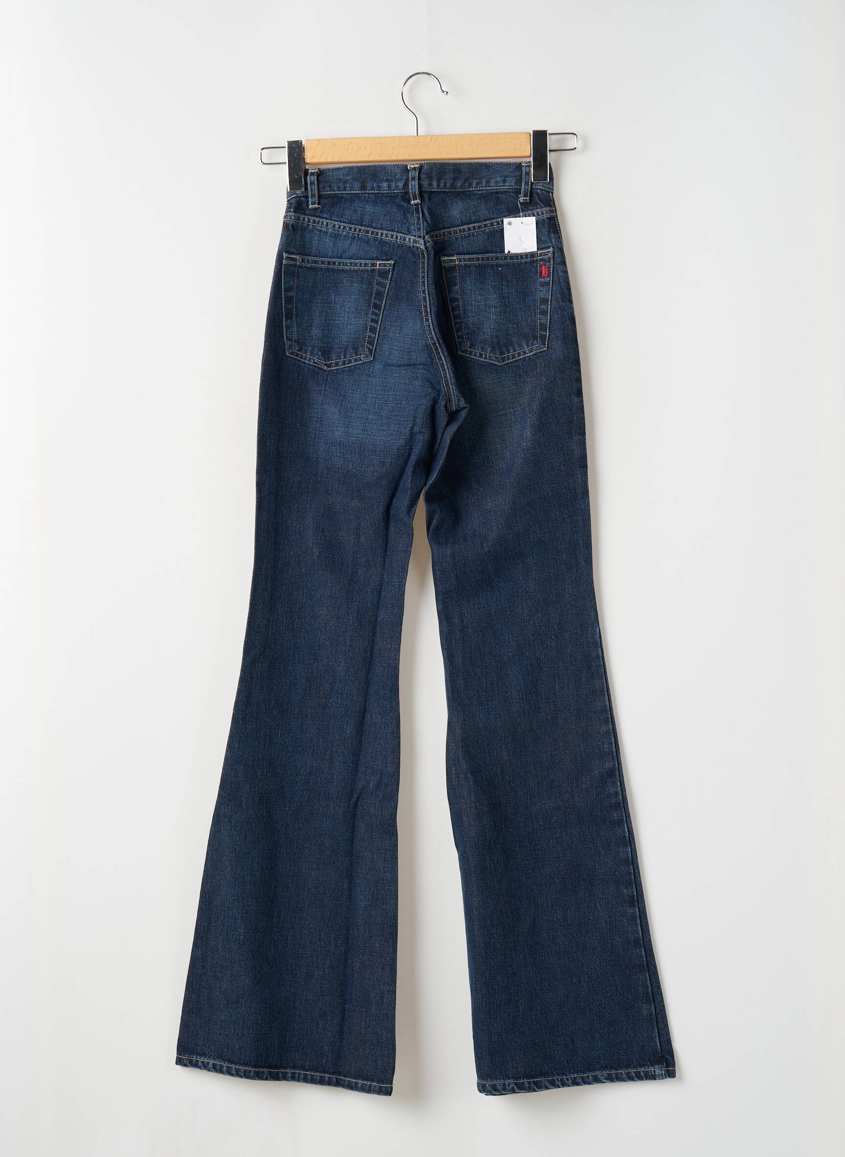 Bootcut džinsai kišenės mėlyna TEDDY SMITH moteris