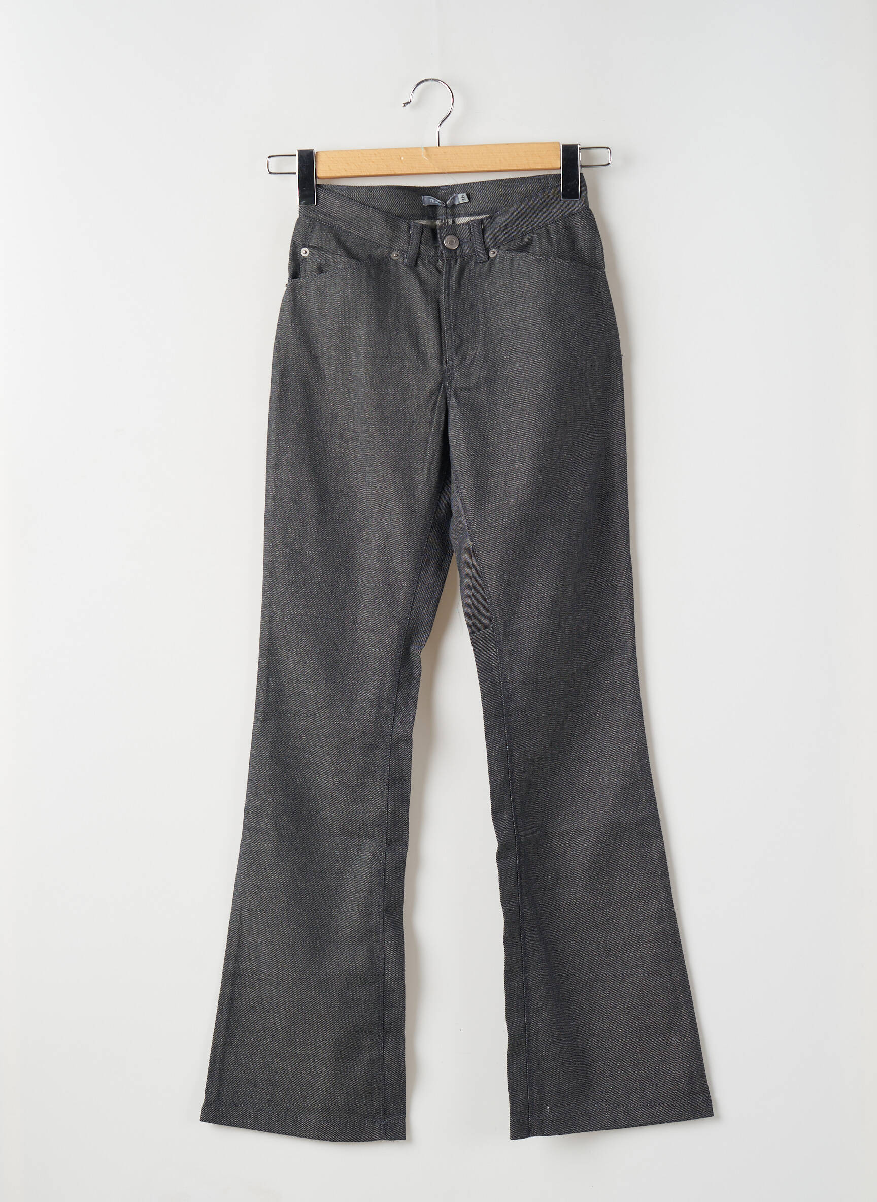 Bootcut džinsai kišenės pilka TEDDY SMITH moteris