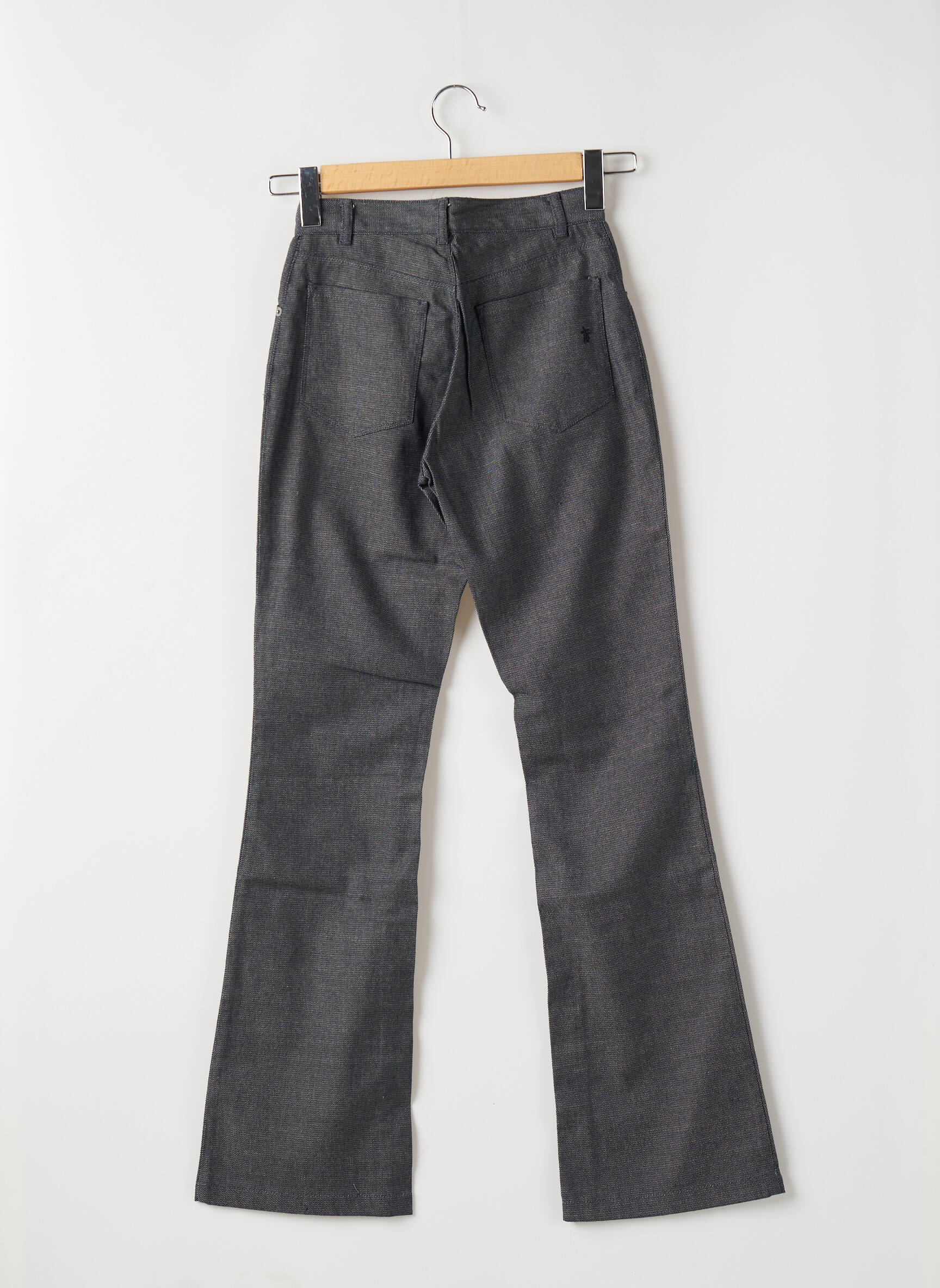 Bootcut džinsai kišenės pilka TEDDY SMITH moteris