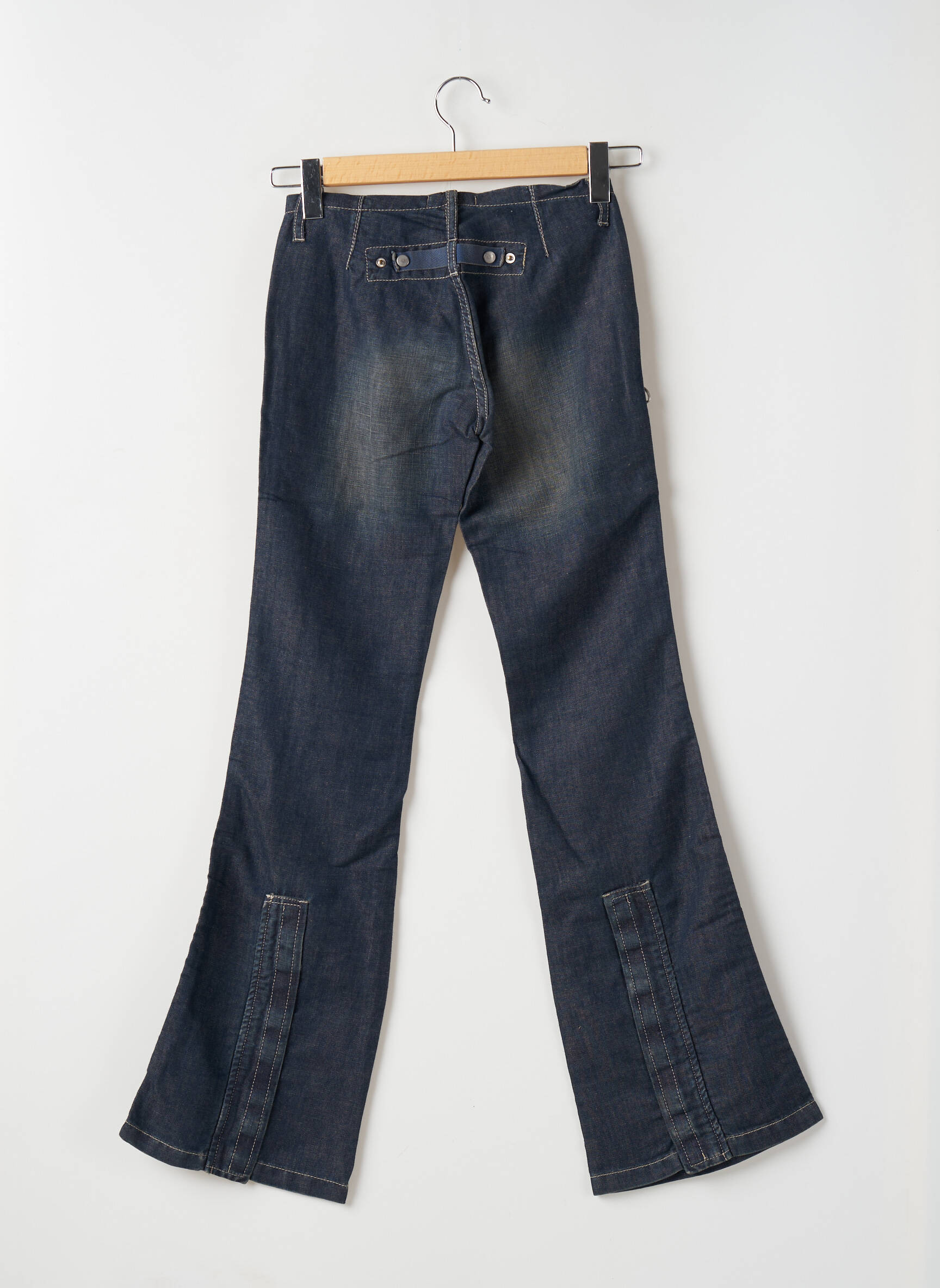 Bootcut džinsai kišenės mėlyna TEDDY SMITH moteris