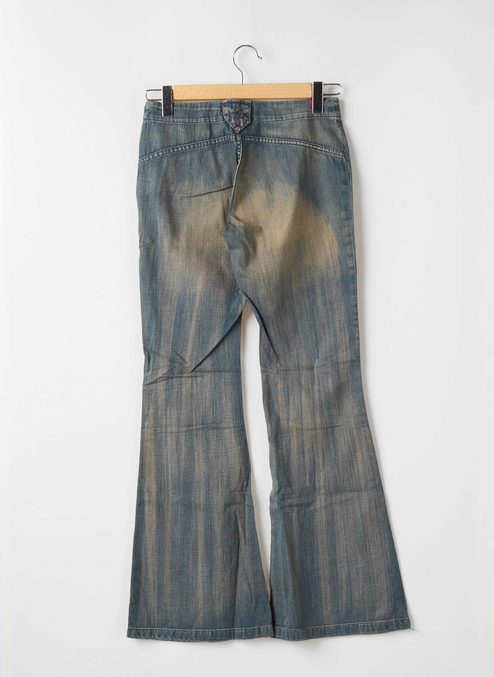 Bootcut džinsai denimo audinys mėlyna TEDDY SMITH moteris