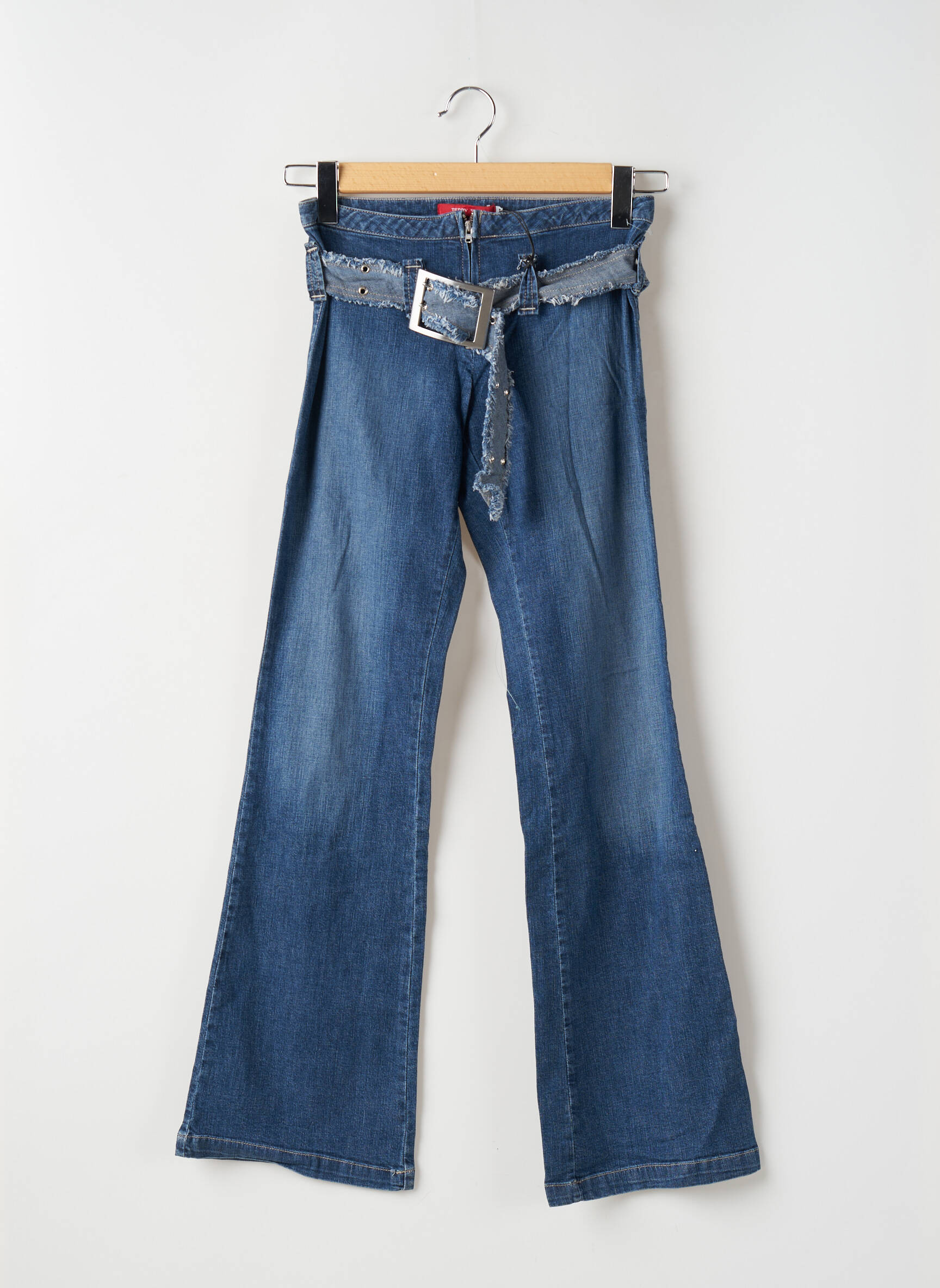 Bootcut džinsai denimo audinys mėlyna TEDDY SMITH moteris