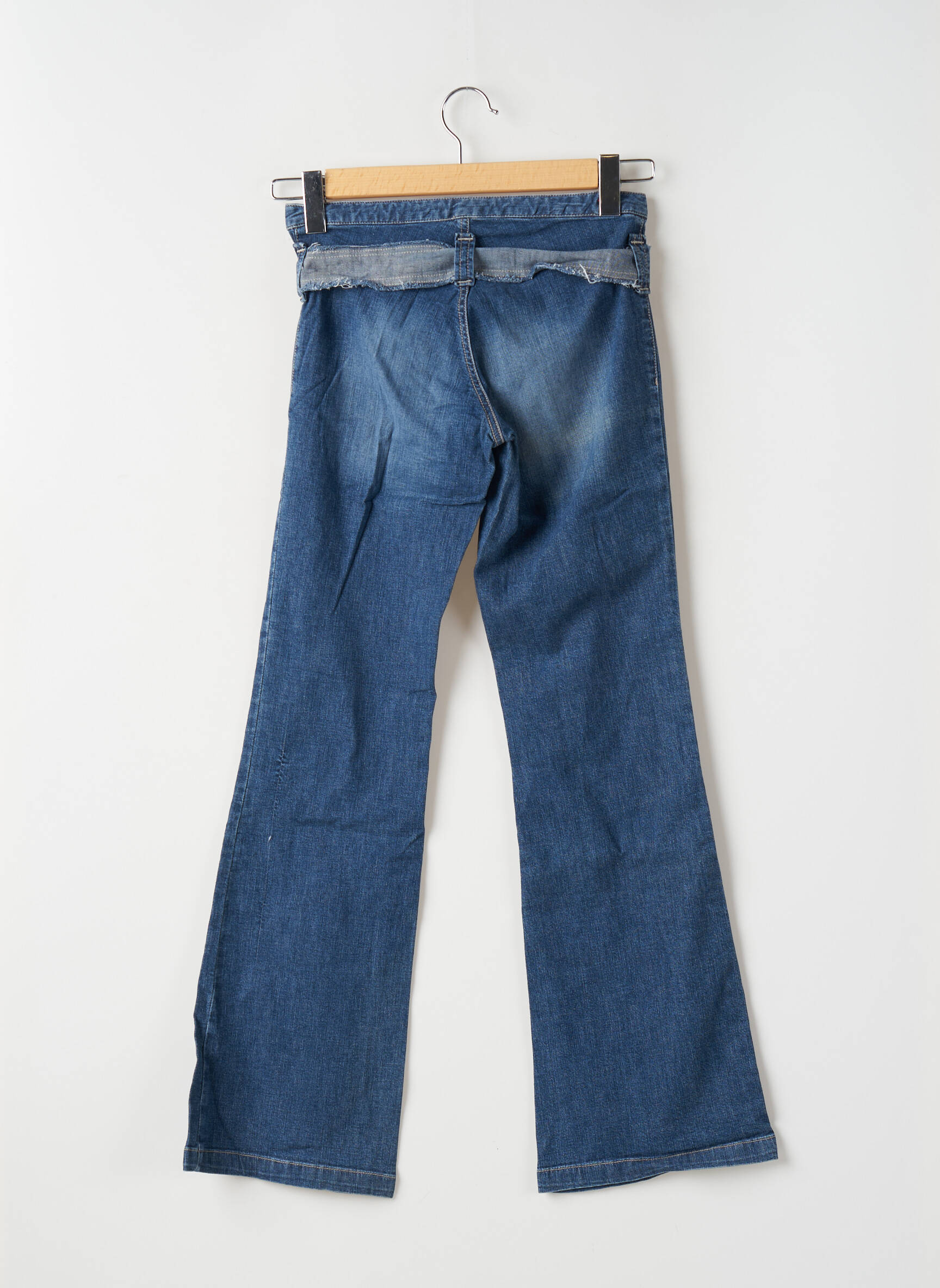 Bootcut džinsai denimo audinys mėlyna TEDDY SMITH moteris