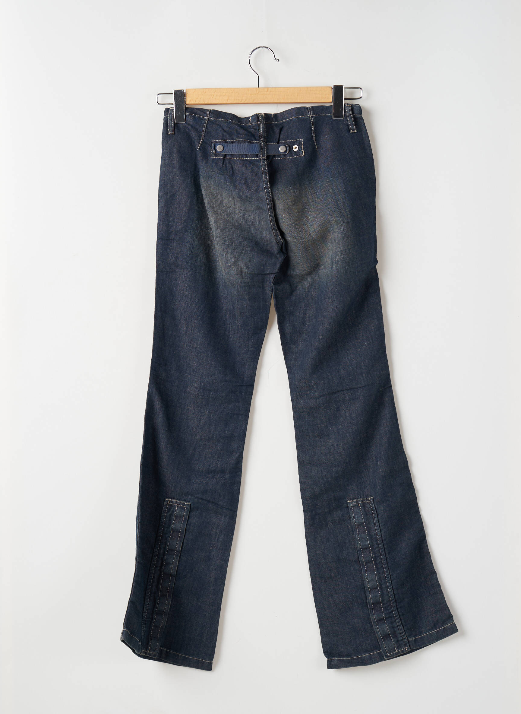 Bootcut džinsai kišenės mėlyna TEDDY SMITH moteris