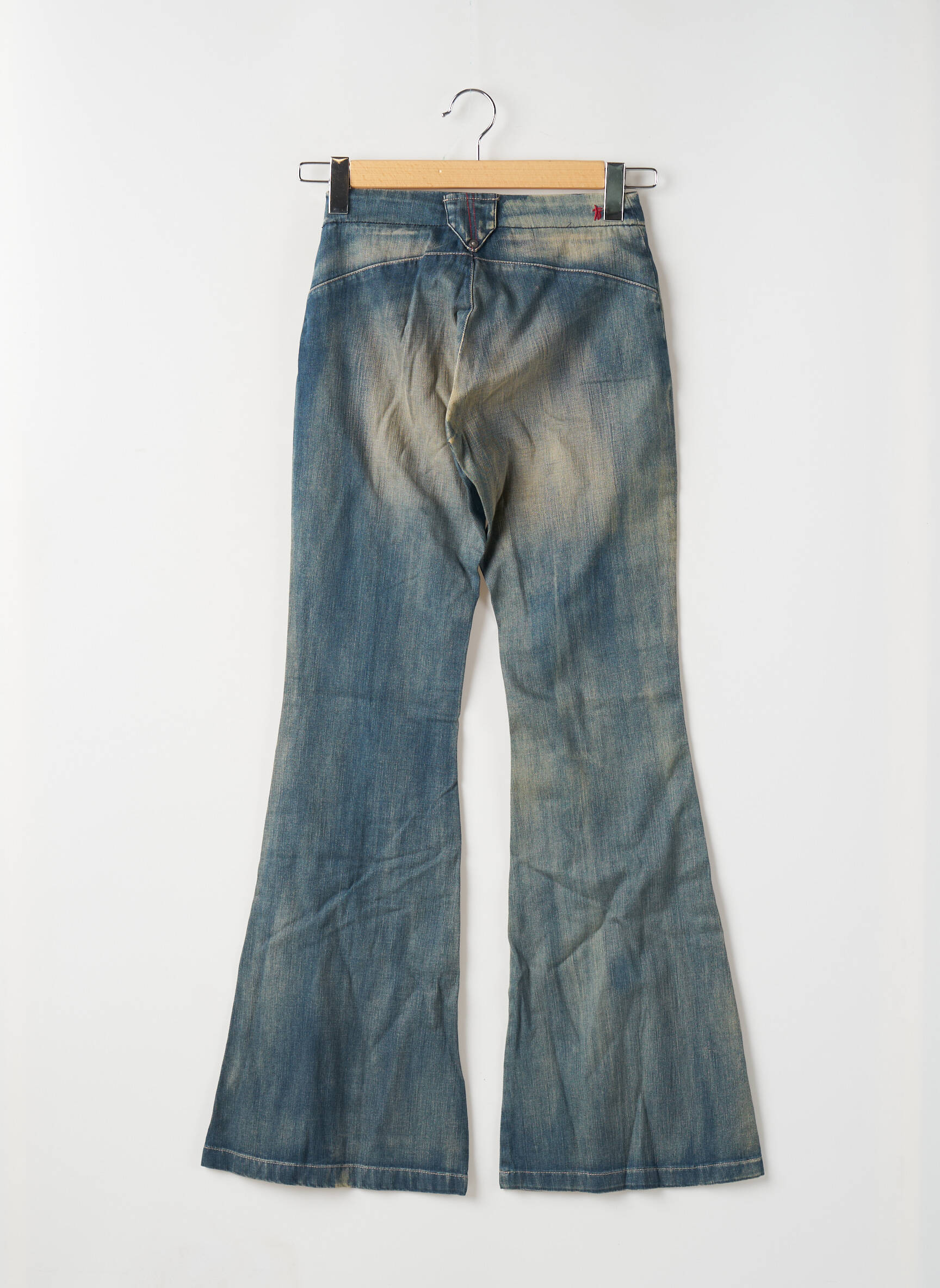 Bootcut džinsai kišenės mėlyna TEDDY SMITH moteris