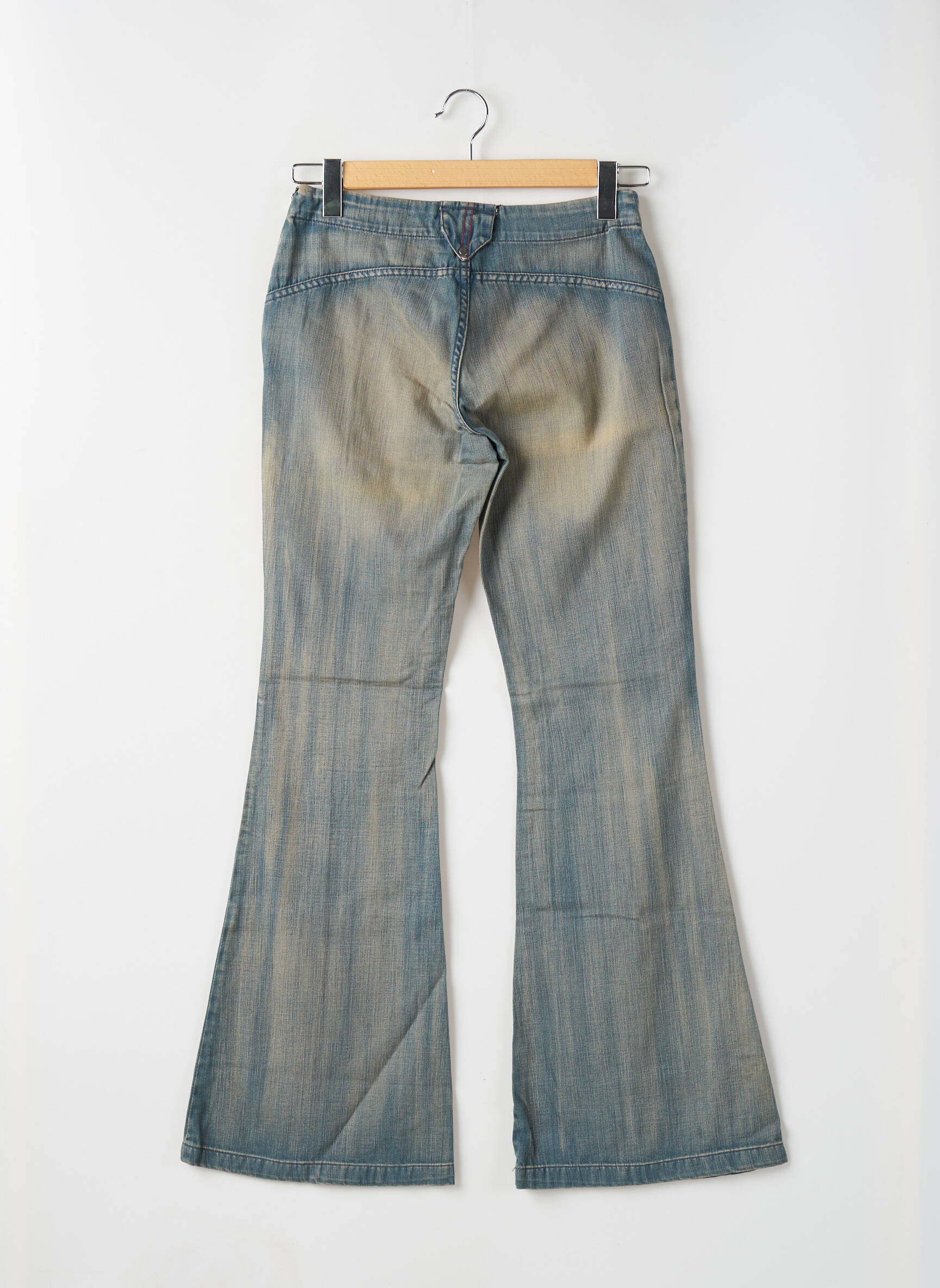 Bootcut džinsai denimo audinys mėlyna TEDDY SMITH moteris