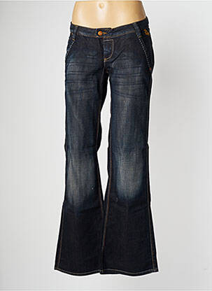 Bootcut džinsai tamprumas maža dydžio mėlyna GSUSOD moteris