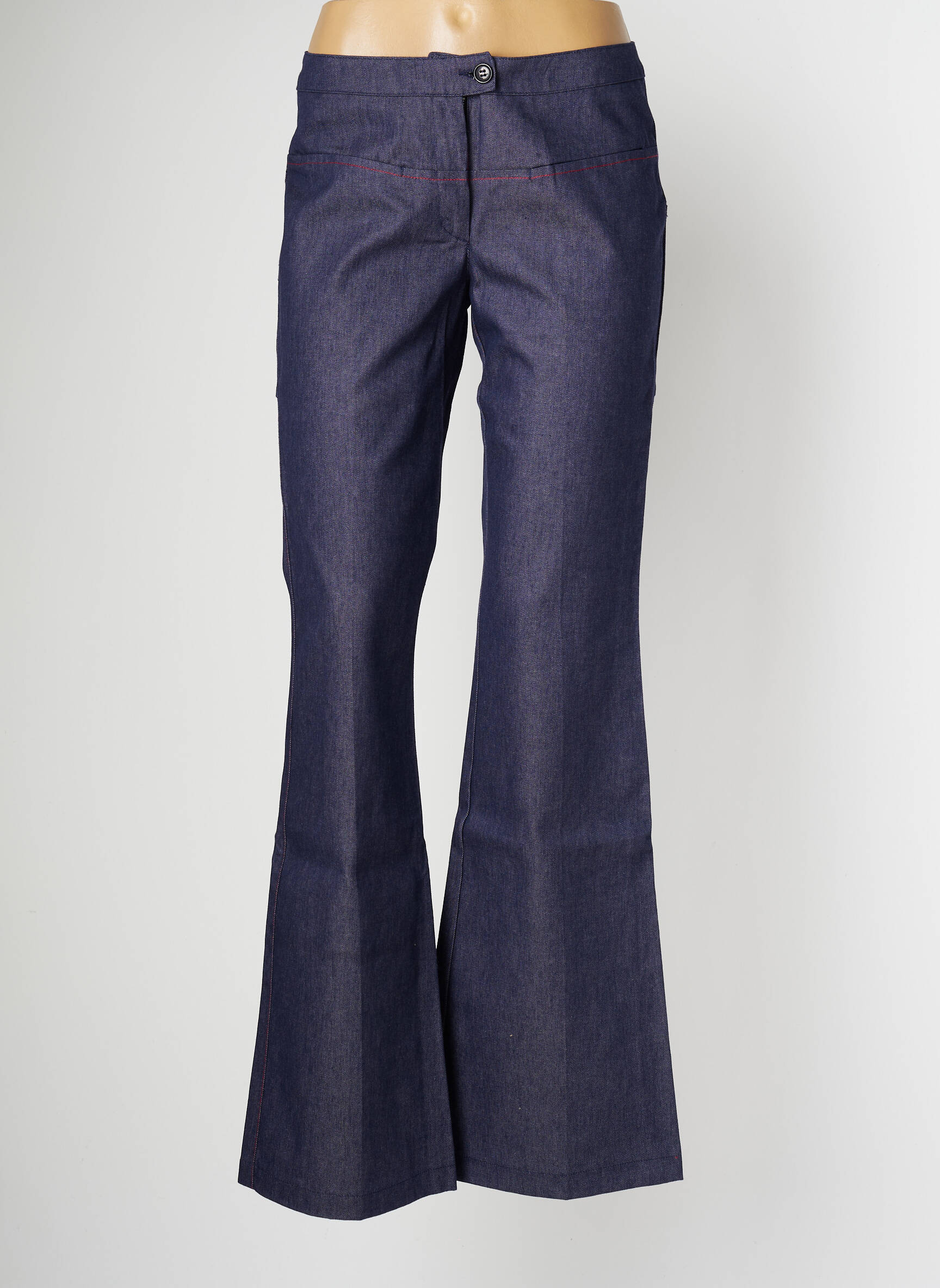 Bootcut džinsai normala dydis normala dydis mėlyna TIM BARGEOT moteris